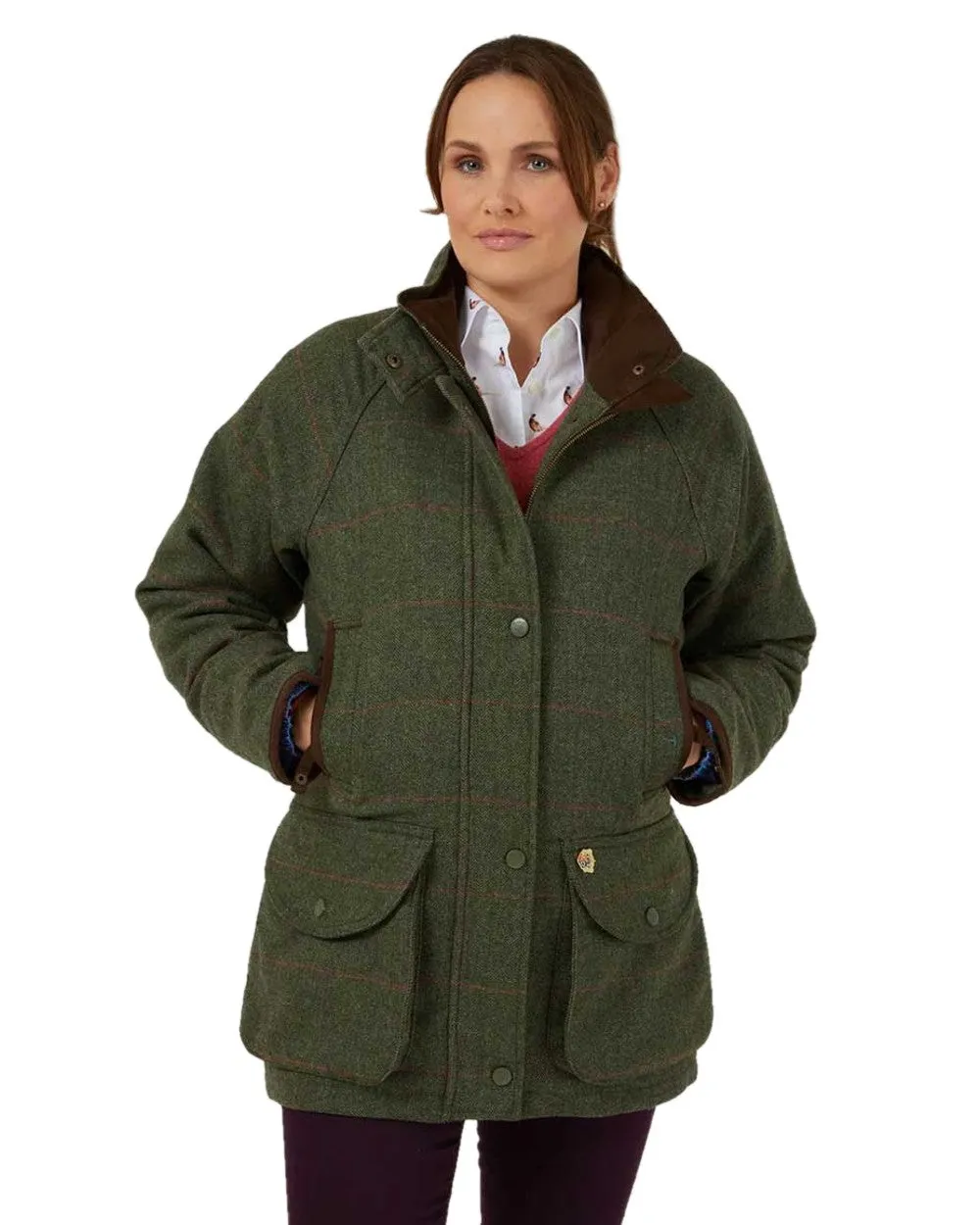 Alan Paine Combrook Ladies Tweed Coat