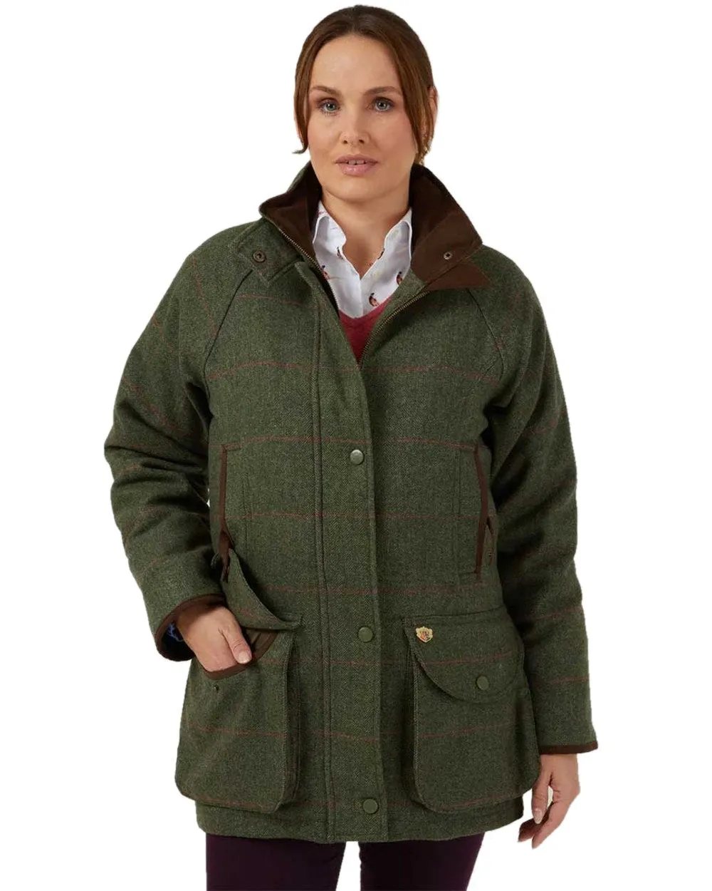 Alan Paine Combrook Ladies Tweed Coat