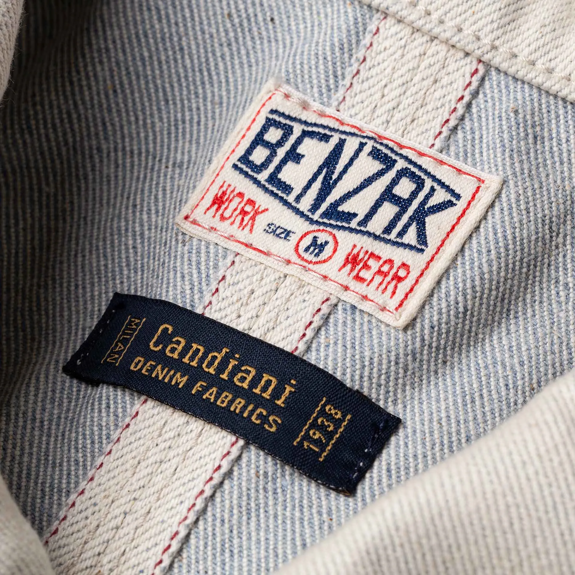 Benzak Denim Developers - BWJ-01 Worker Jacket - 14oz Ecru "Paint Roller" Selvedge