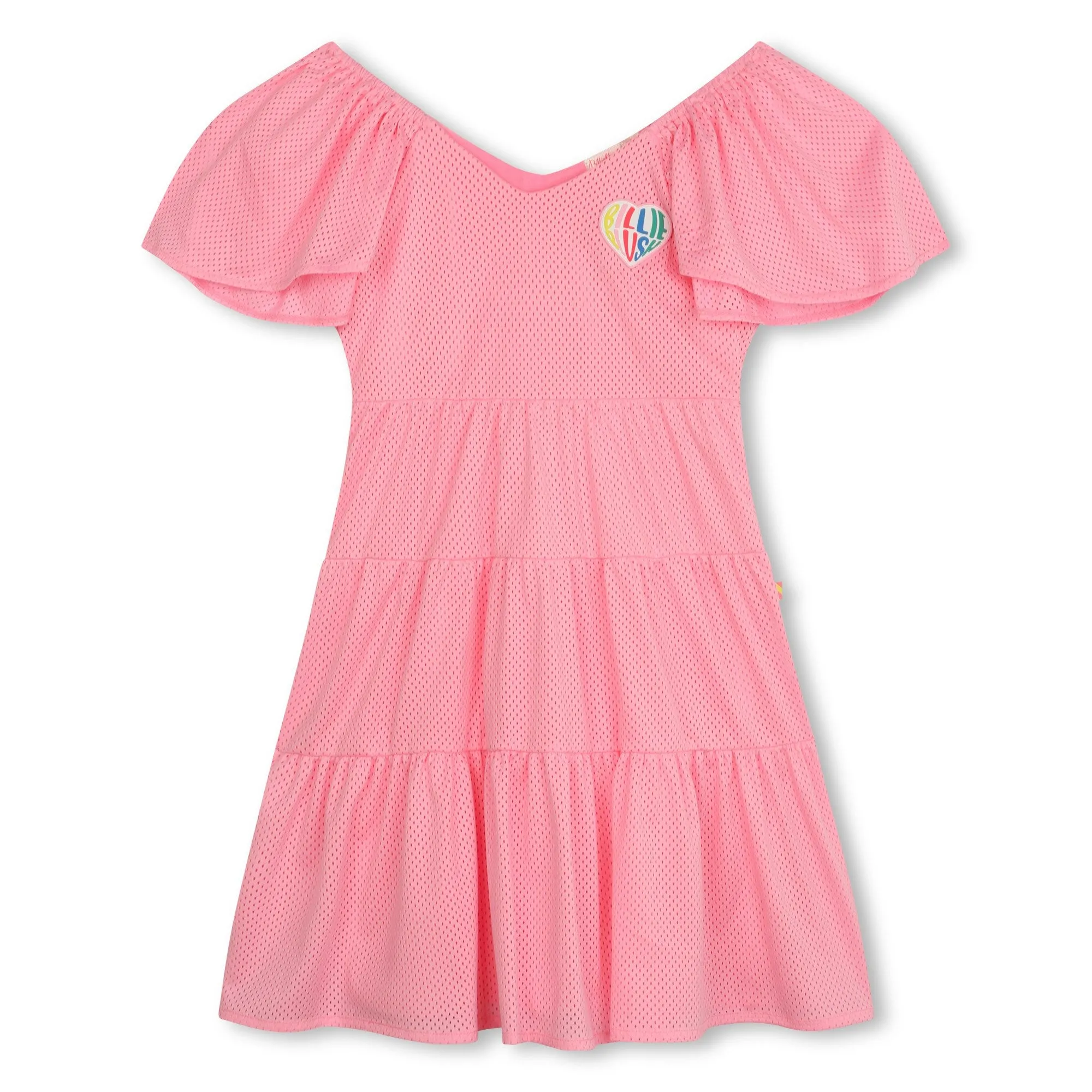 Billieblush Girls Pink Short Sleeved Dress