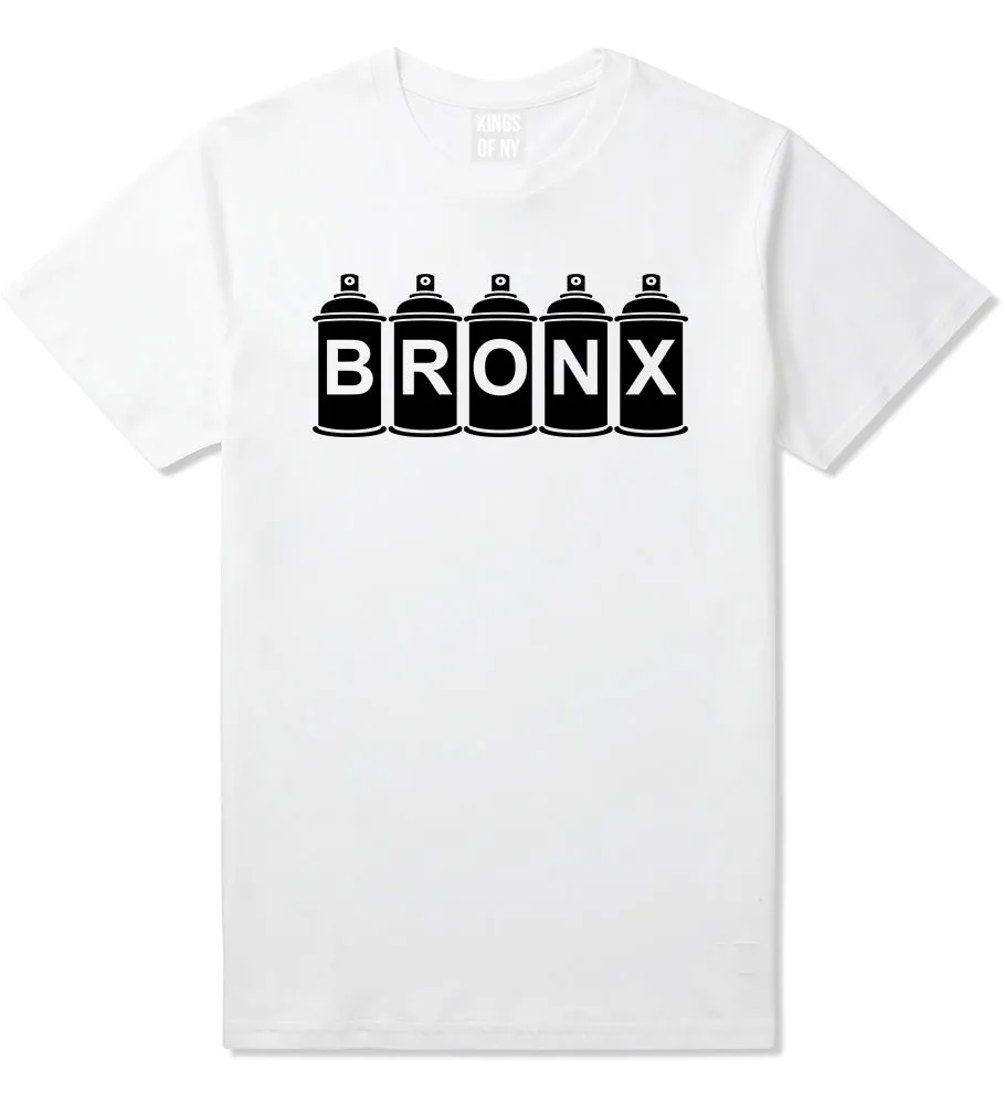 Bronx Graffiti Art Spray Can NY Mens T-Shirt