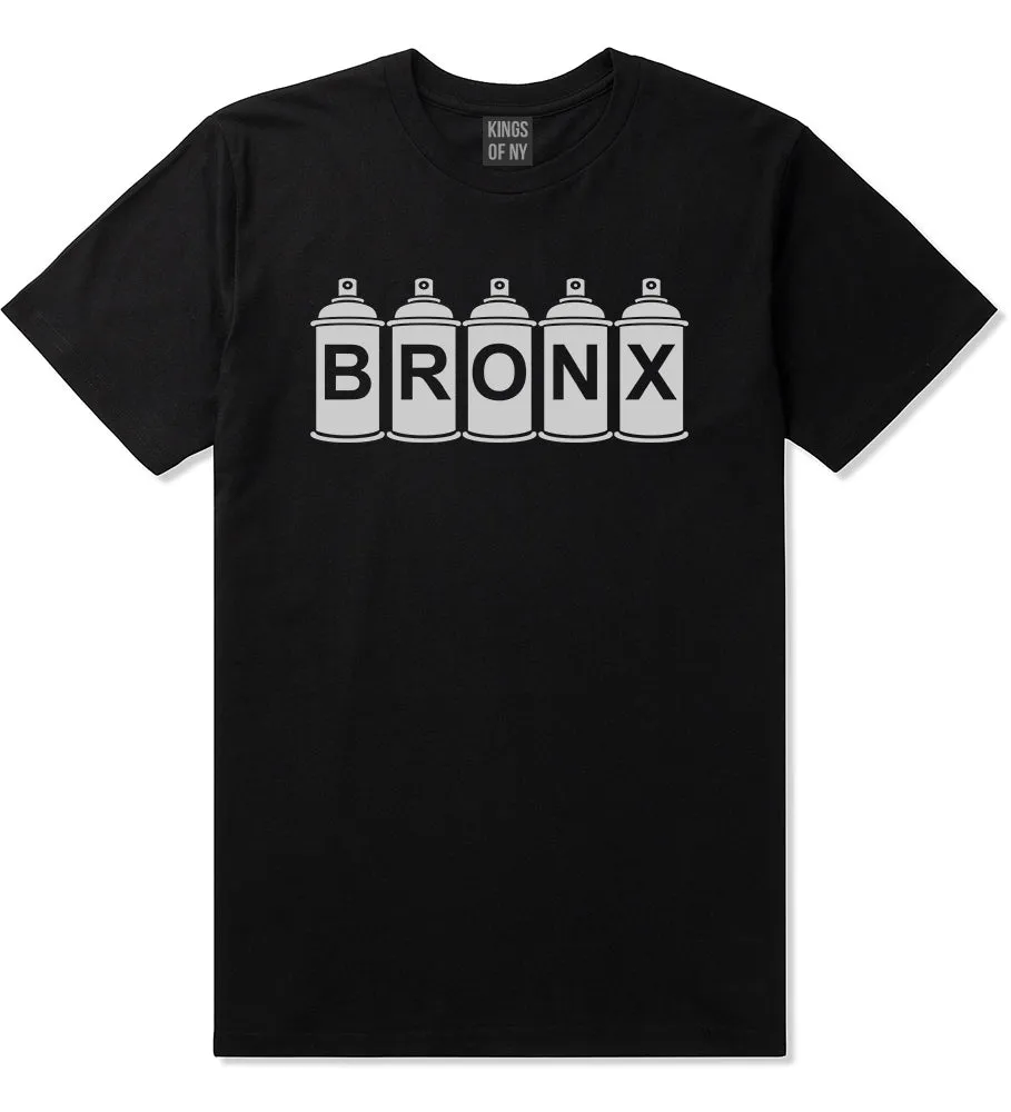 Bronx Graffiti Art Spray Can NY Mens T-Shirt