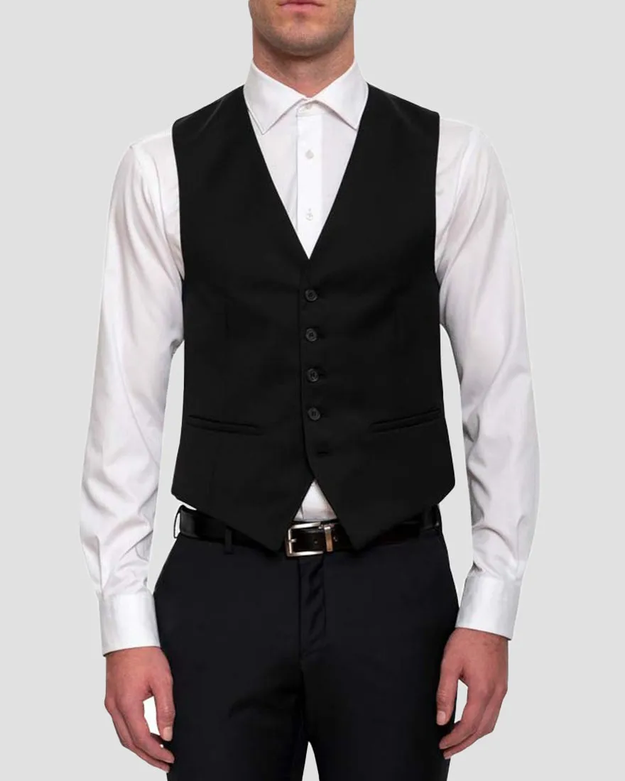 CAMBRIDGE FMG100 BLACK BEAUMONT VEST