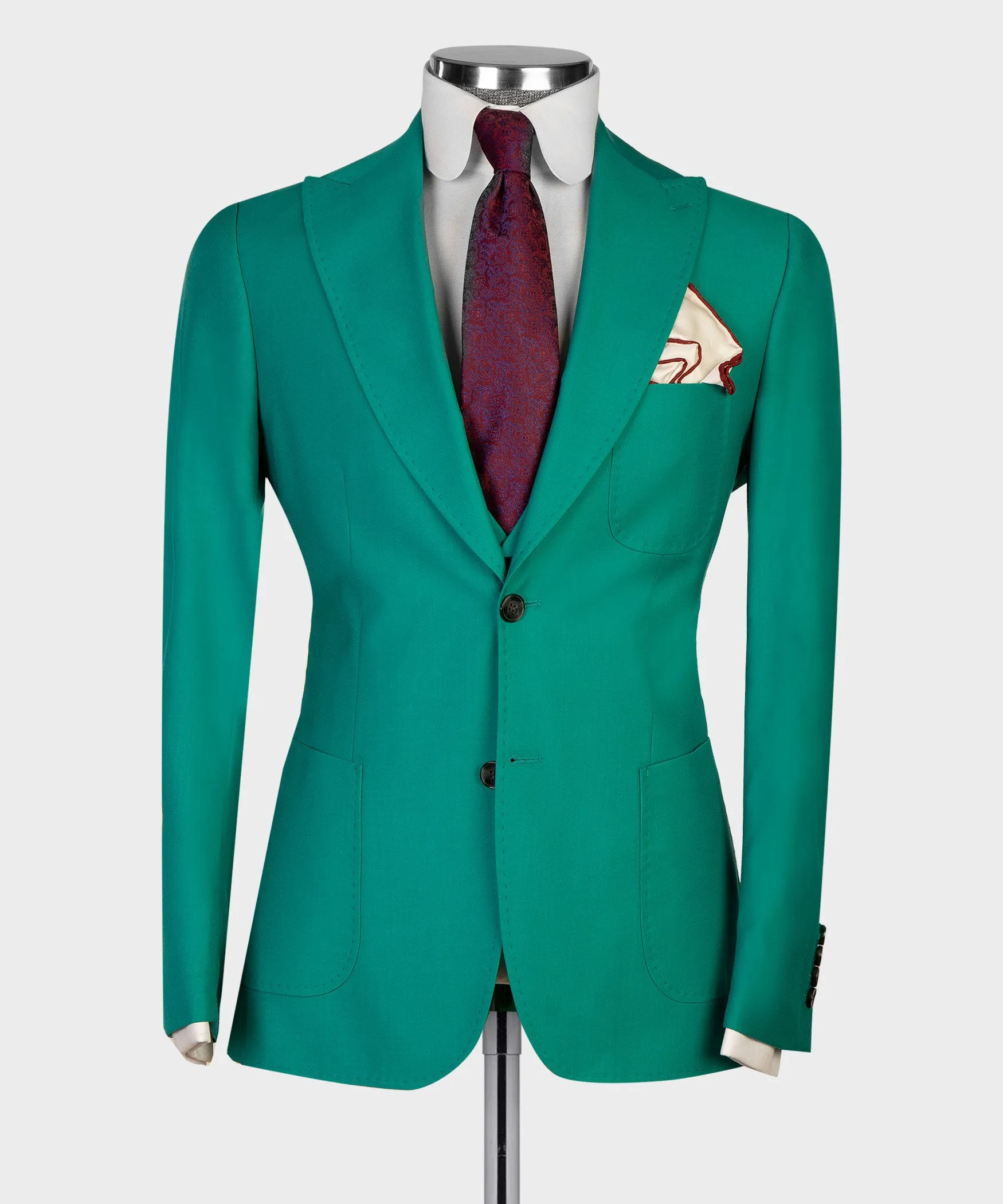 Classic Business Green Suit