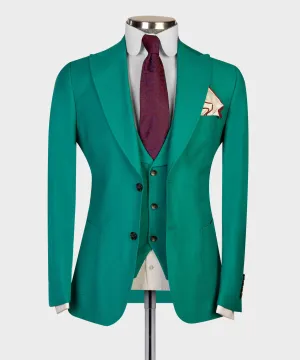 Classic Business Green Suit