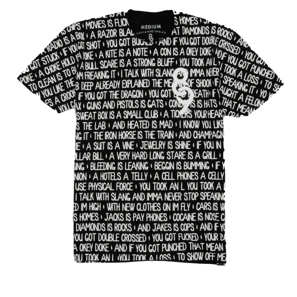 Criminal Slang (Big L) T Shirt Black