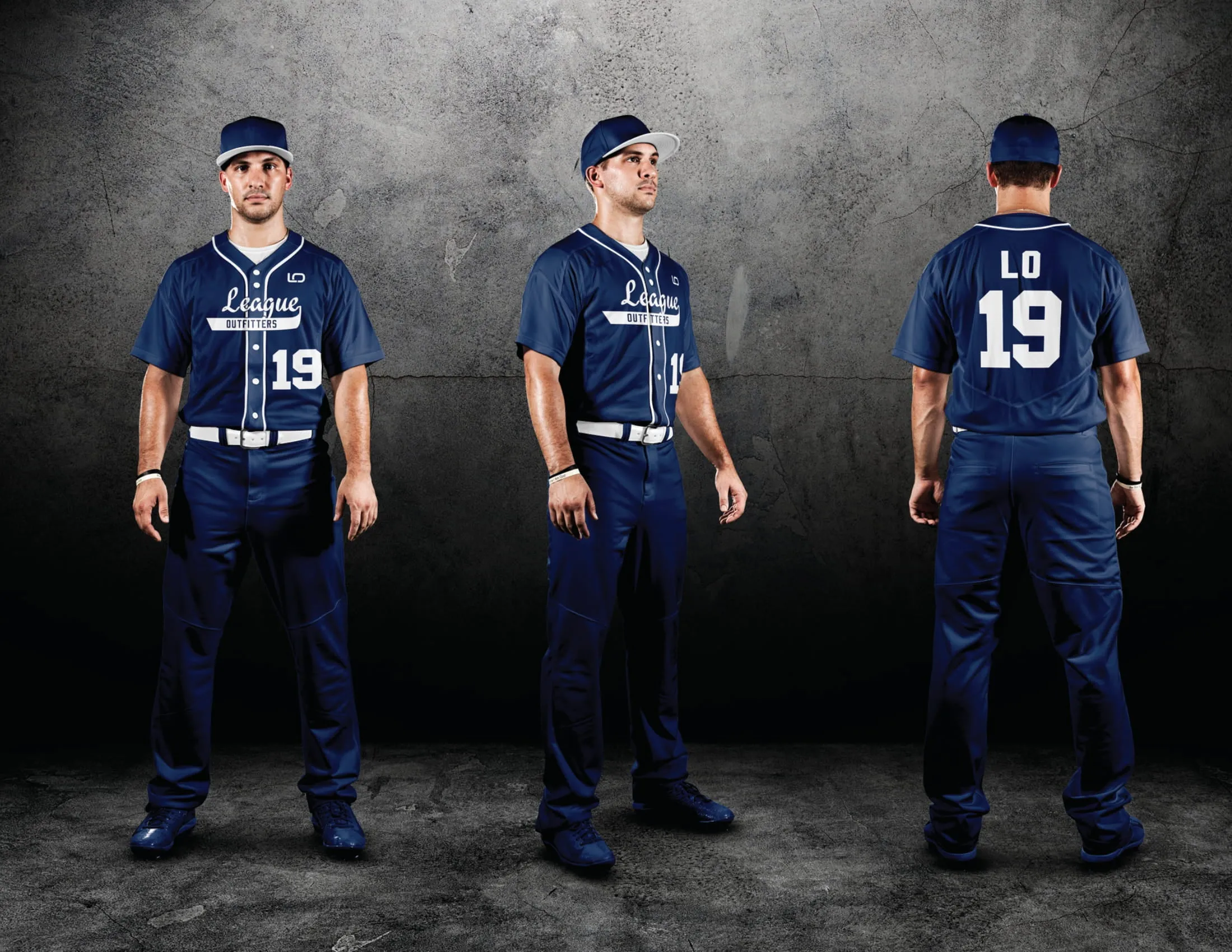 Custom Elite Sublimated & Tackle Twill Full Button Baseball Jerseys