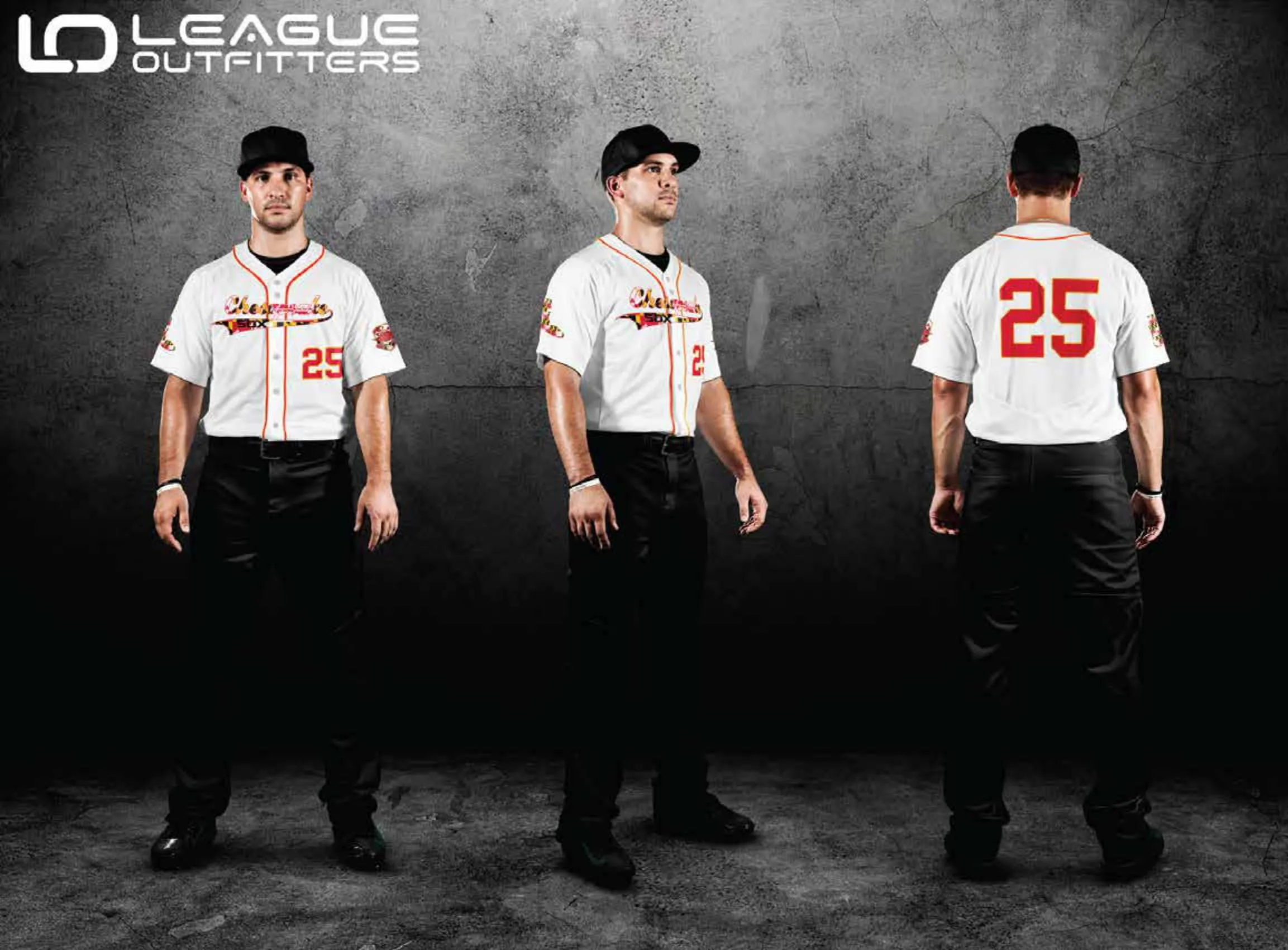 Custom Elite Sublimated & Tackle Twill Full Button Baseball Jerseys