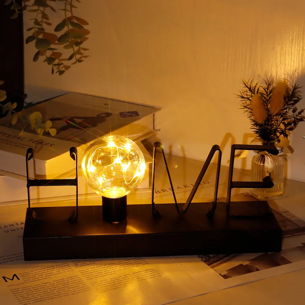 Decorative Battery Operated Table Lamp Home Decor Lights