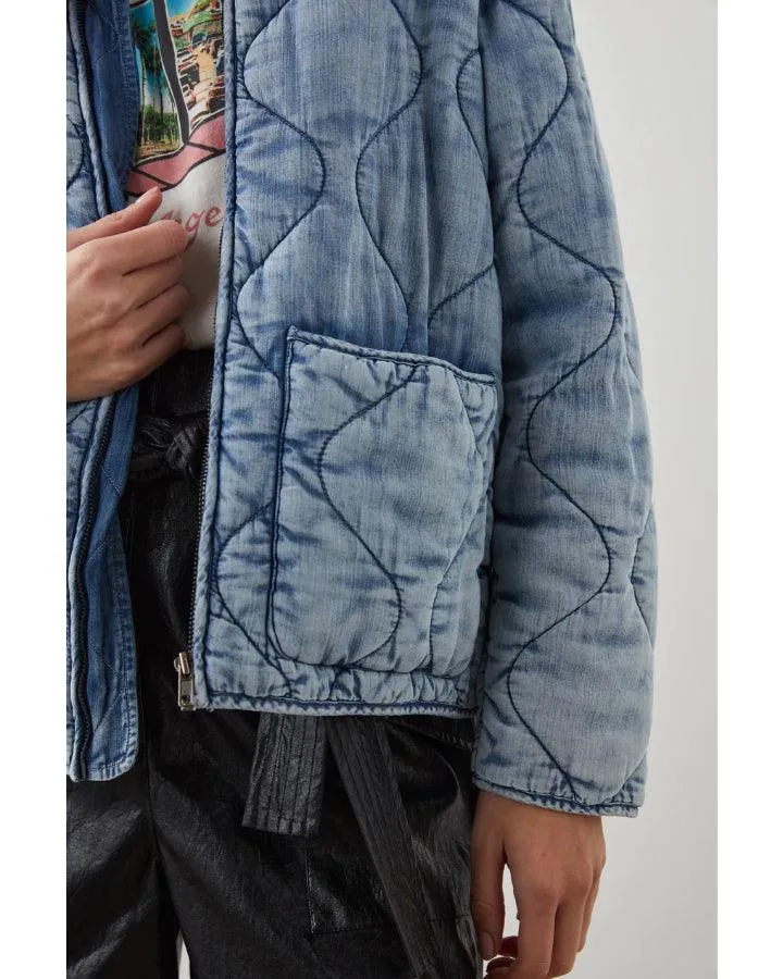 Denver Quilted Jacket Cloud