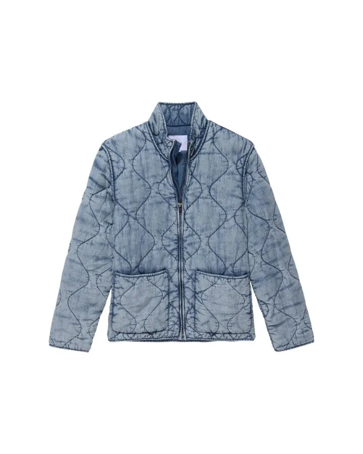 Denver Quilted Jacket Cloud