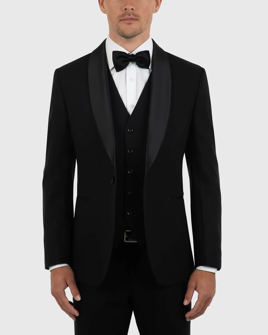 DOM BAGNATO FCK410 BLACK GIOVANNI DINNER SUIT JACKET