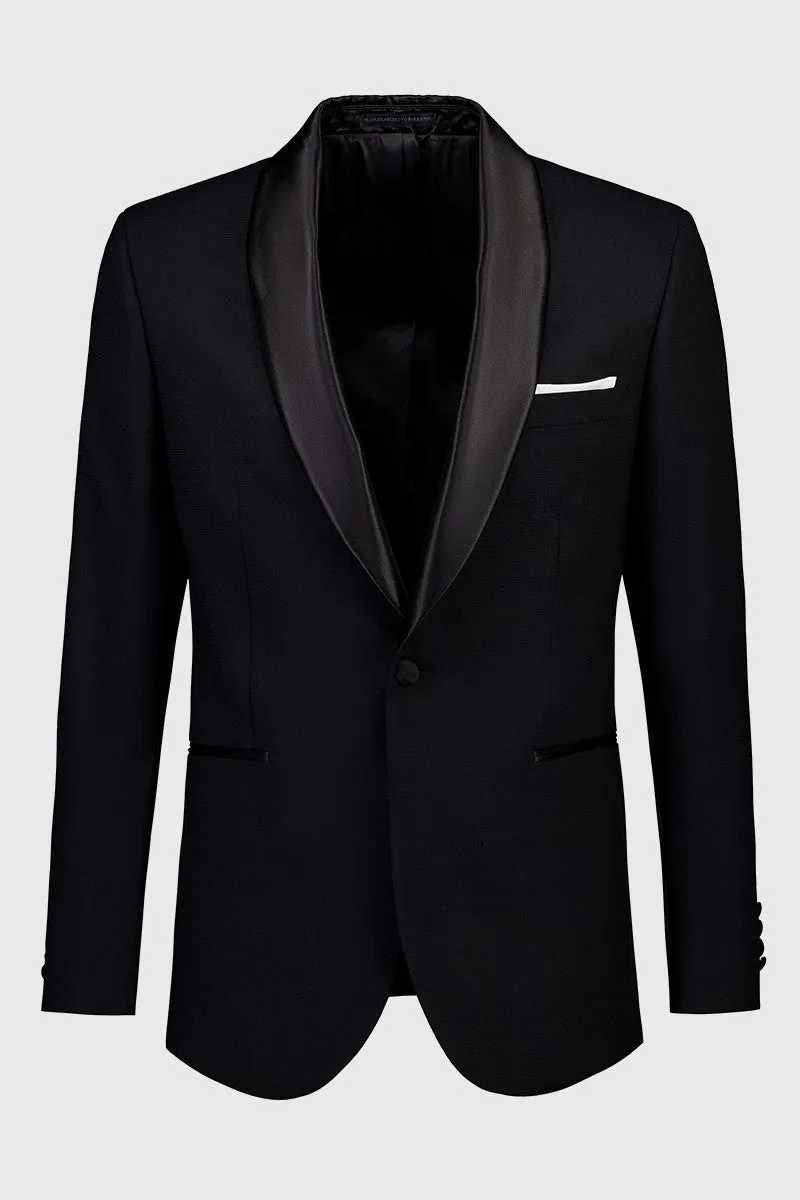 DOM BAGNATO FCK410 BLACK GIOVANNI DINNER SUIT JACKET