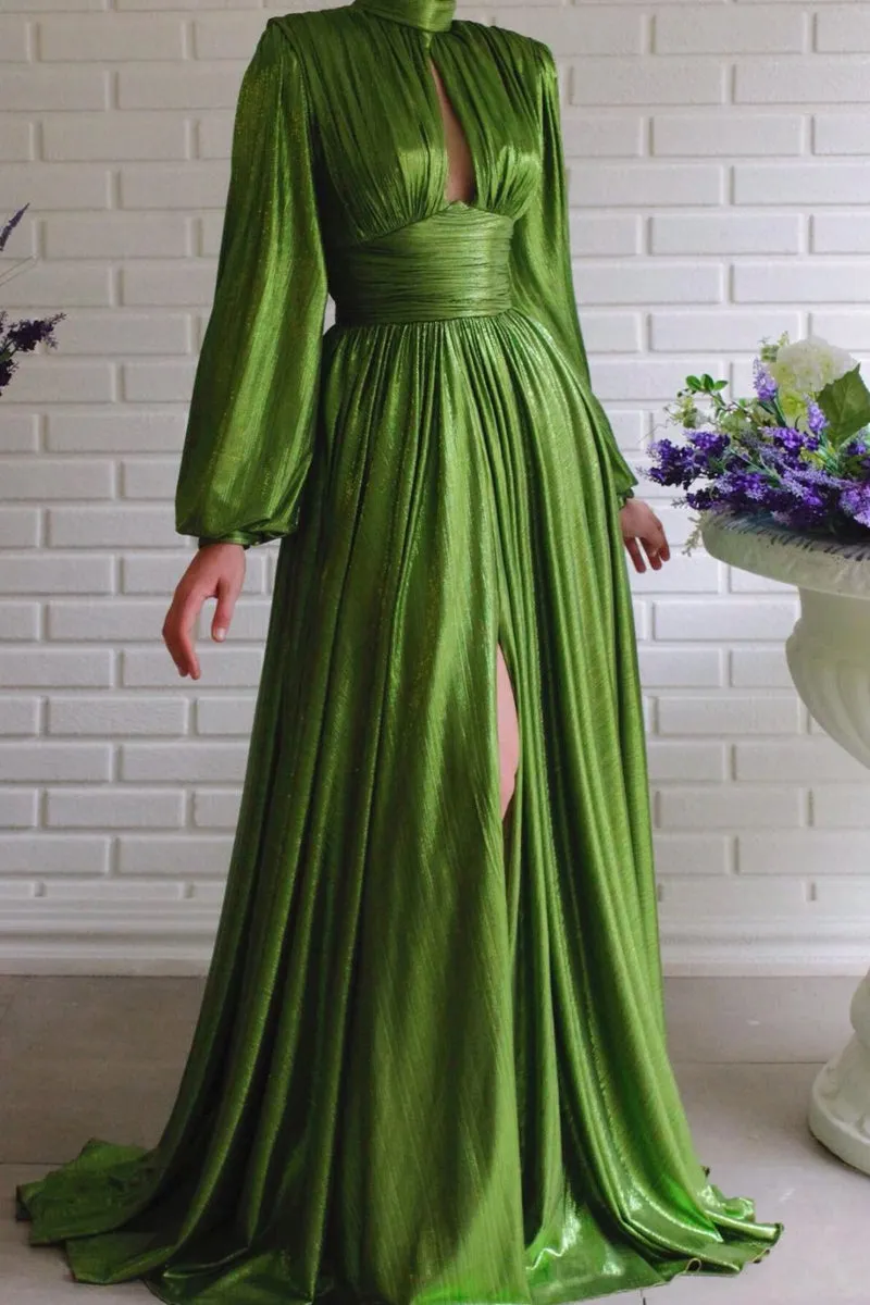 Elegant Solid Contrast Princess Dresses