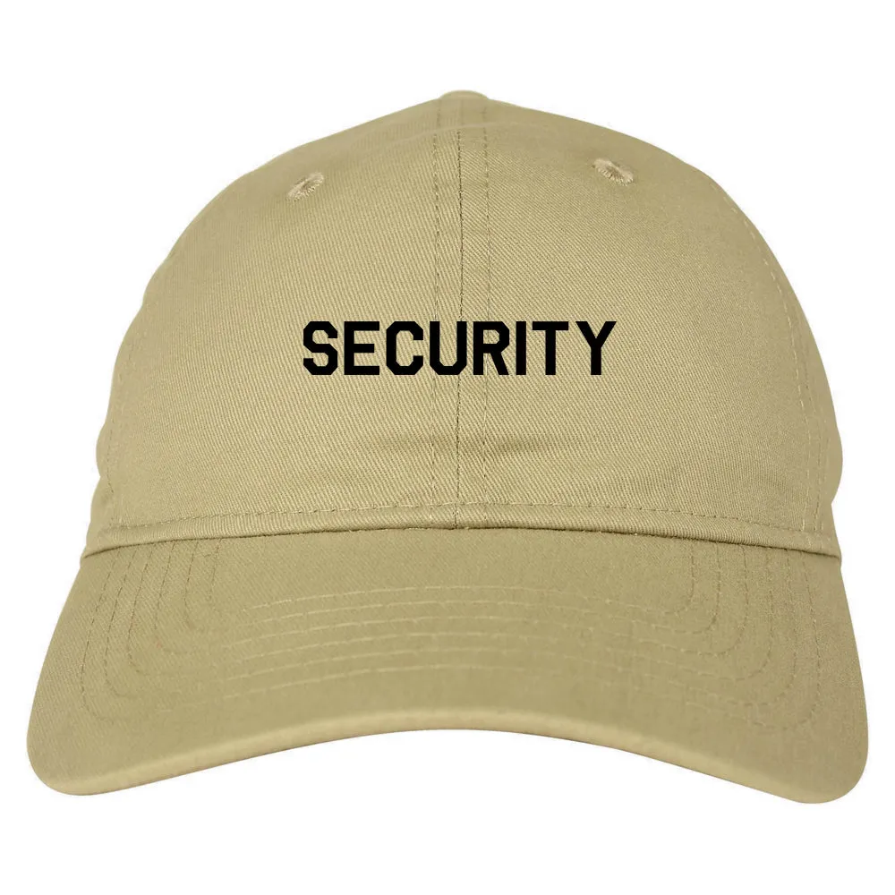 Event Security Uniform Mens Dad Hat Baseball Cap