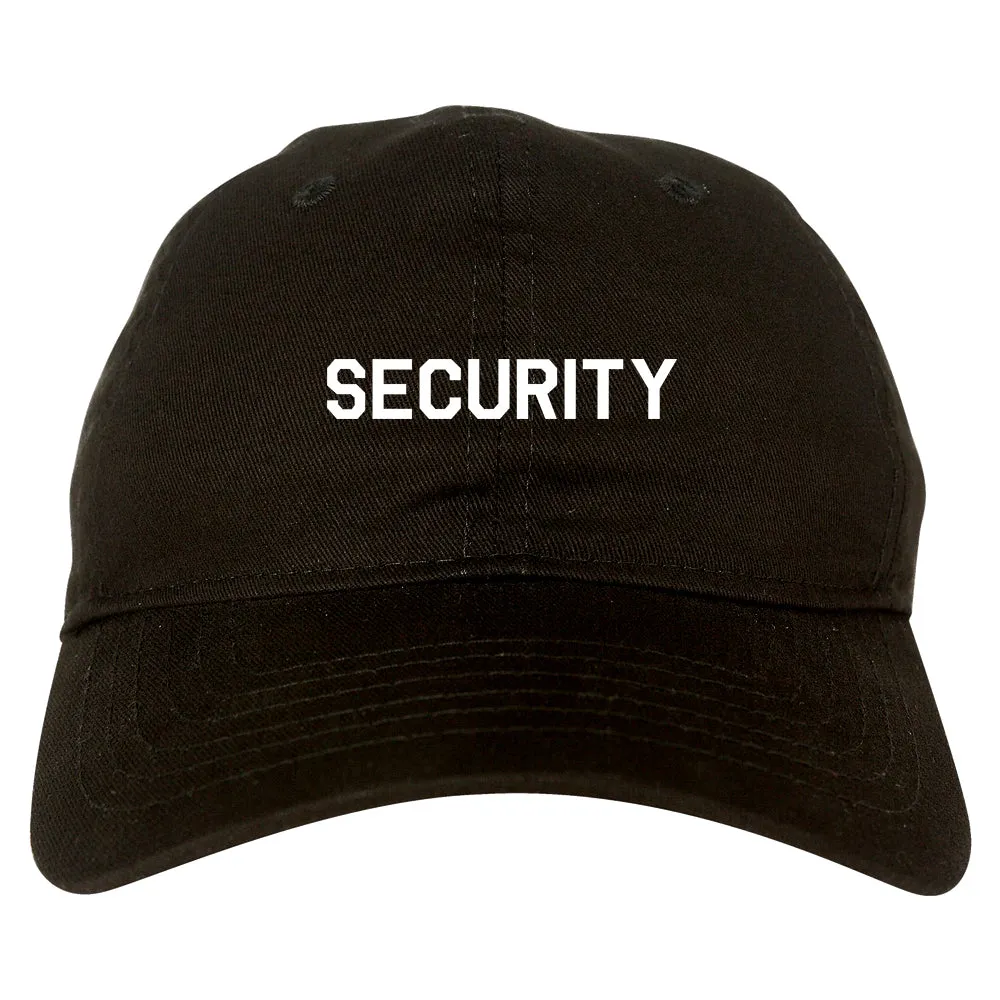 Event Security Uniform Mens Dad Hat Baseball Cap