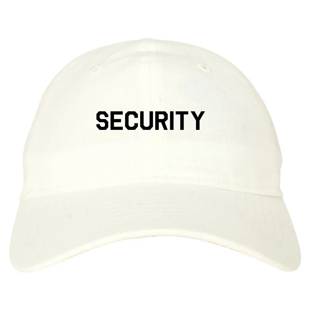 Event Security Uniform Mens Dad Hat Baseball Cap