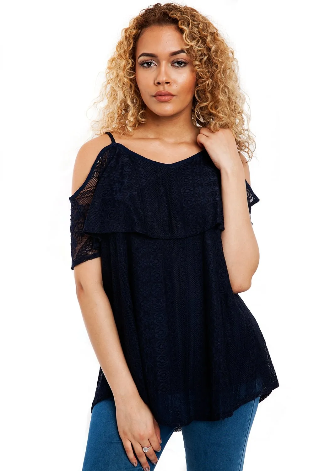 Floaty Ruffle Strappy Top