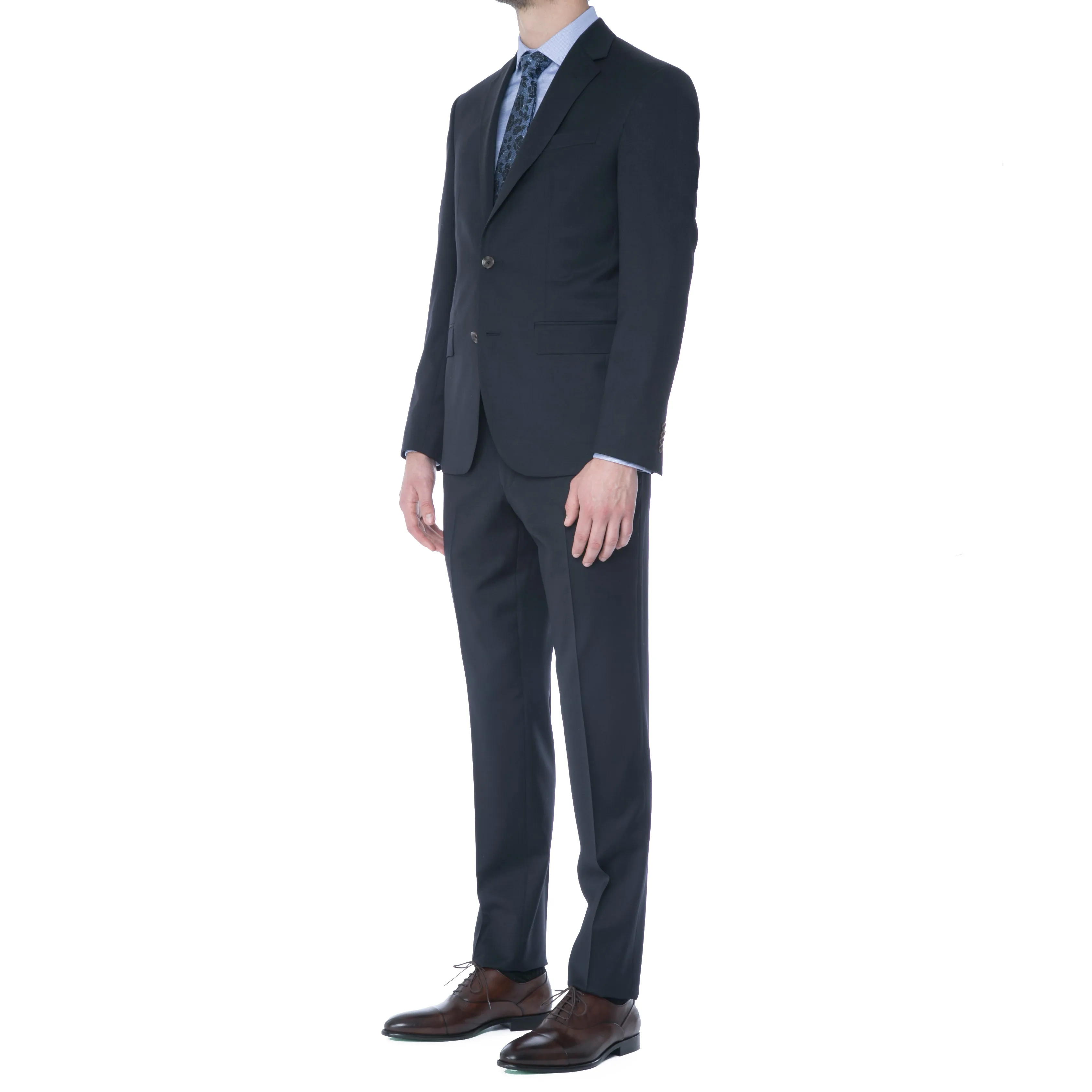 French Navy Suit