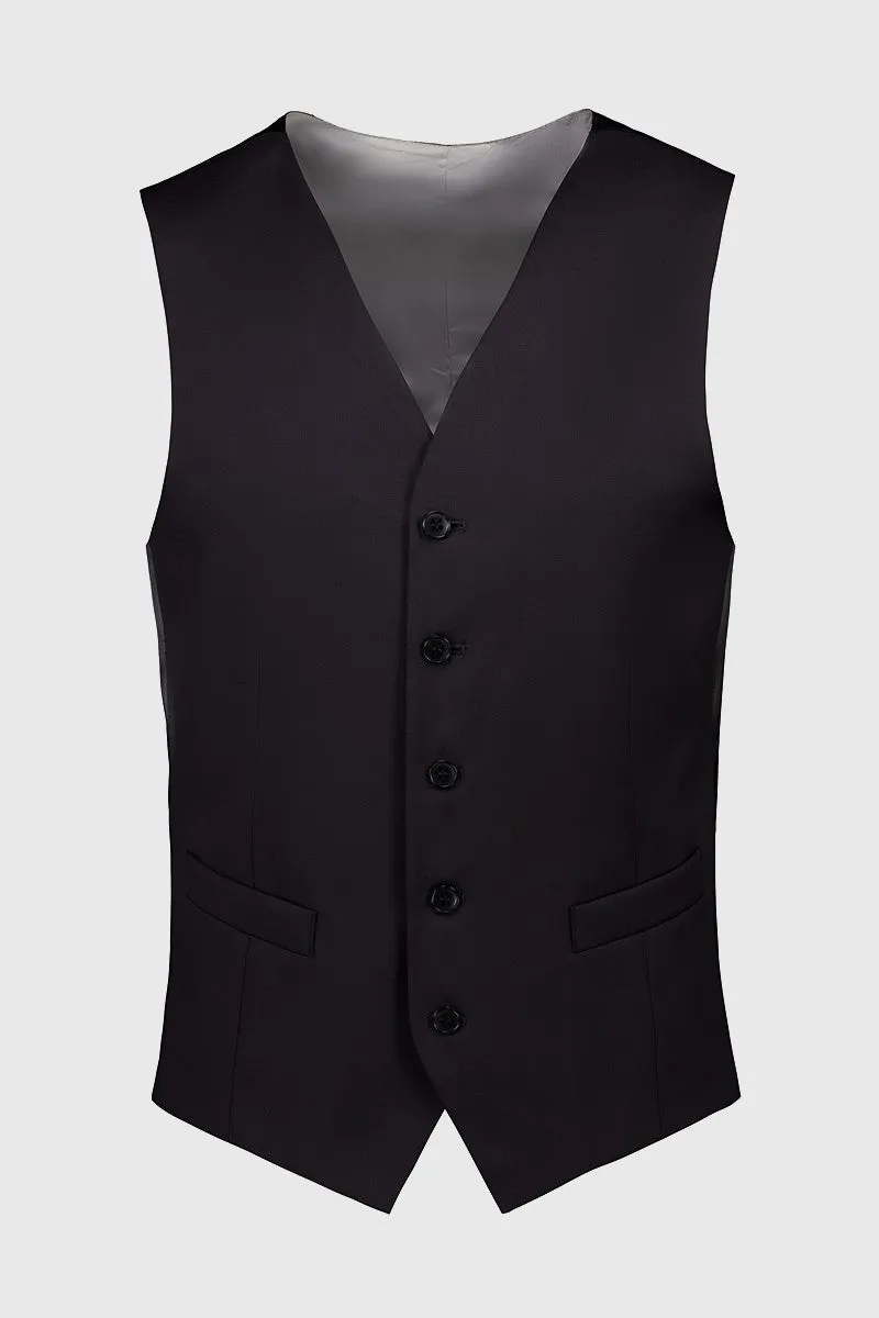 GIBSON F34087 BLACK MIGHTY SUIT VEST