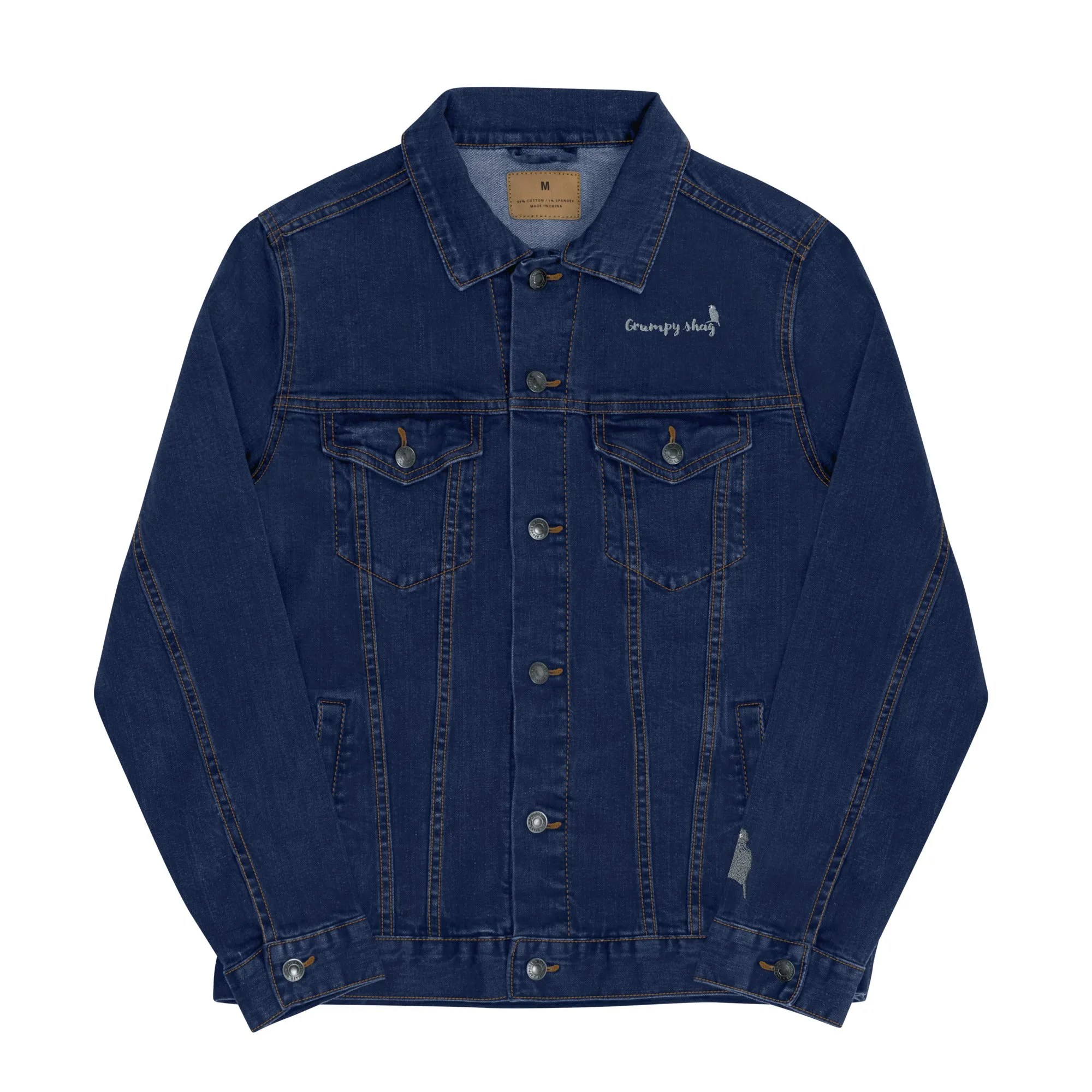 Grumpy shag denim jacket