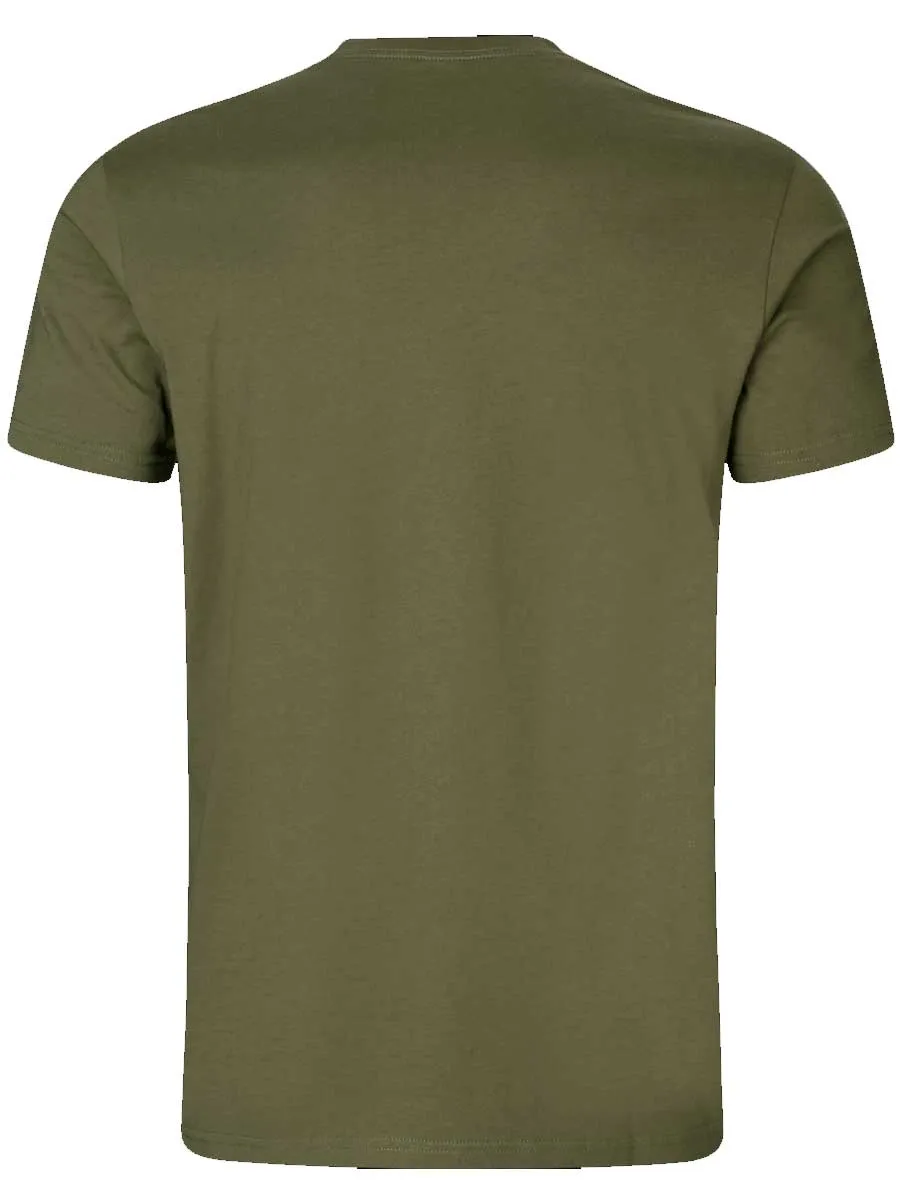 HARKILA Core Short Sleeve T-Shirt - Mens - Dark Olive