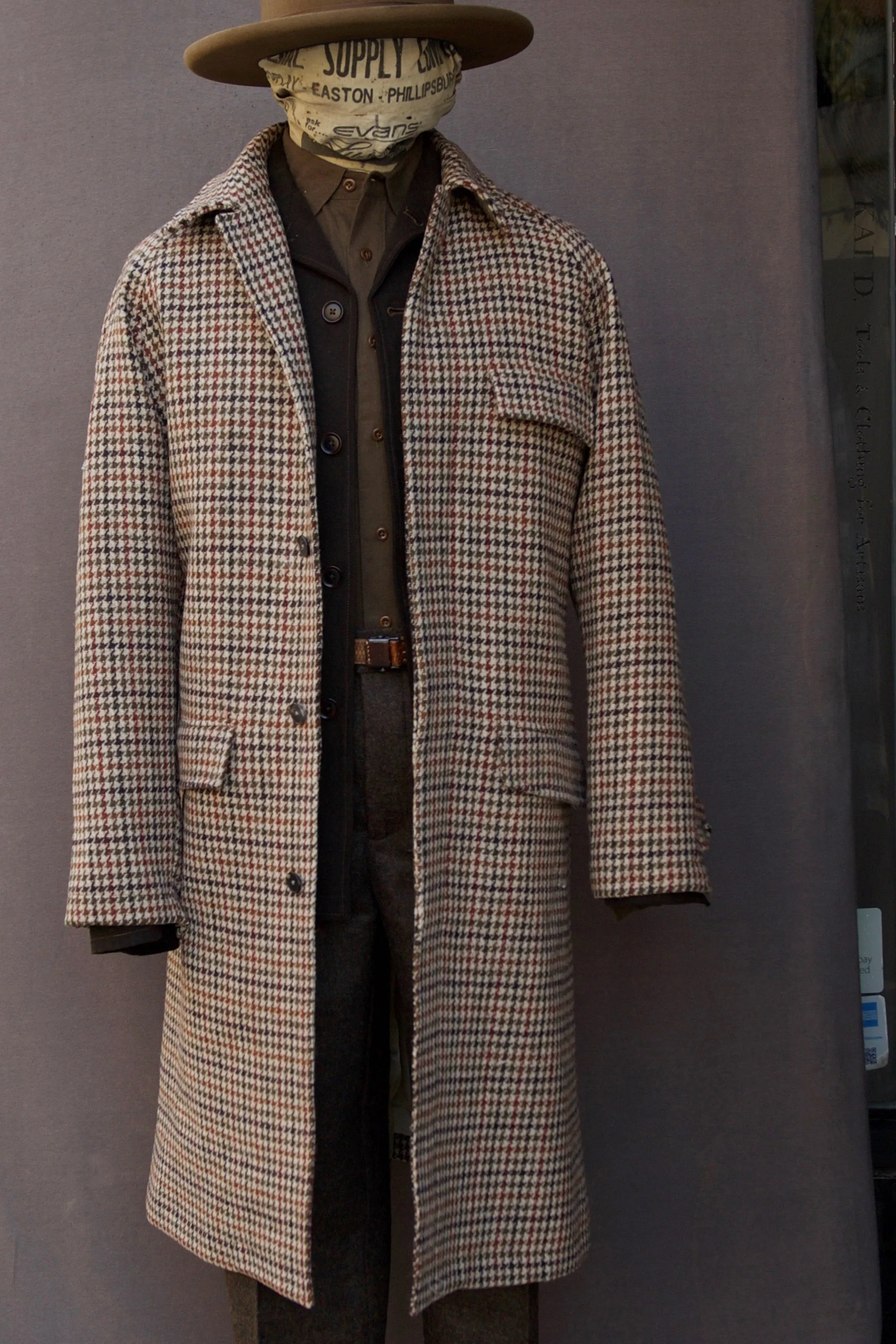 Harris Tweed Raglan Coat - Harris Tweed - 46, 48 (NO RETURN)