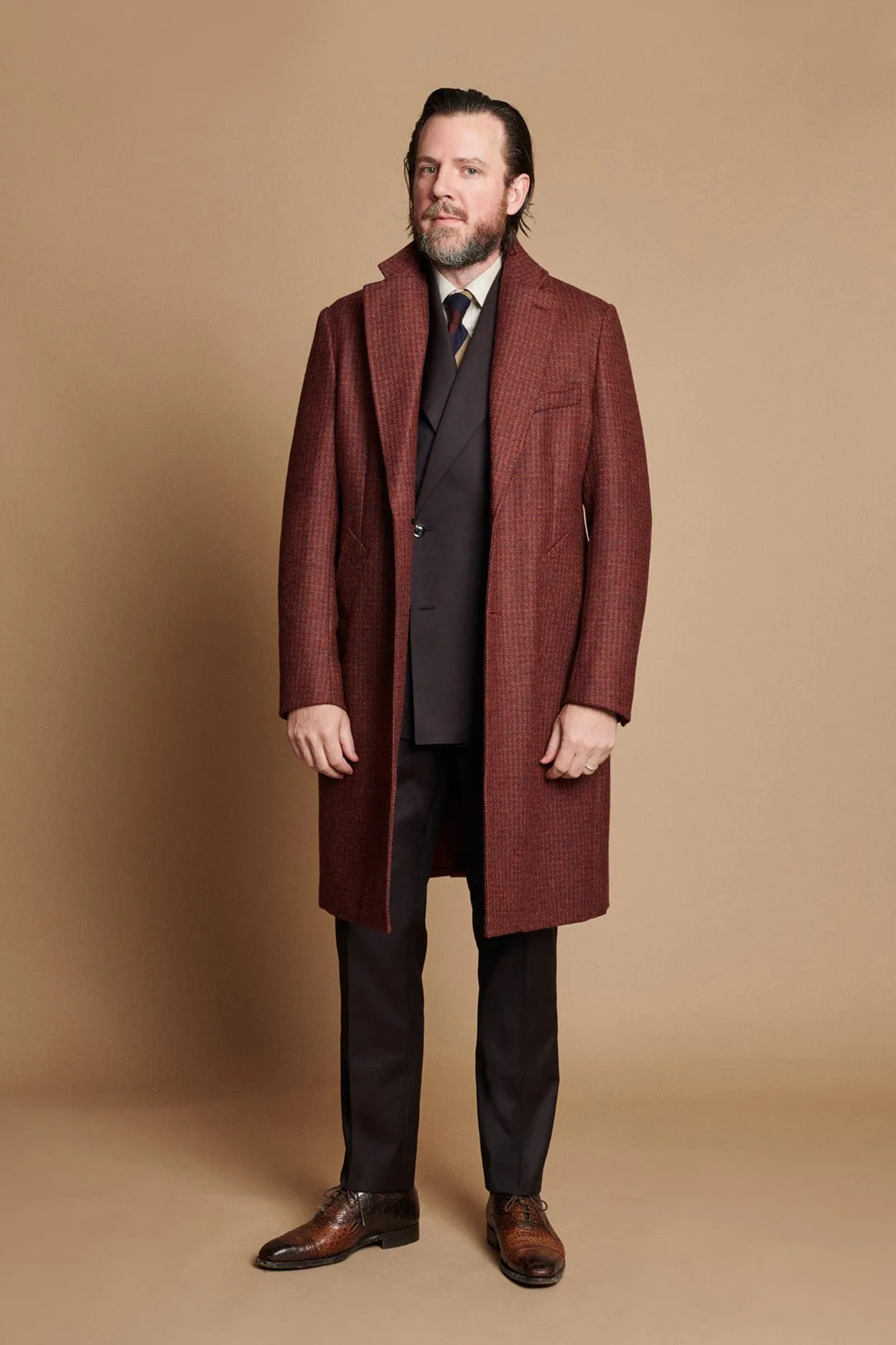 Heavy Duty English Tweed Topcoat Sport