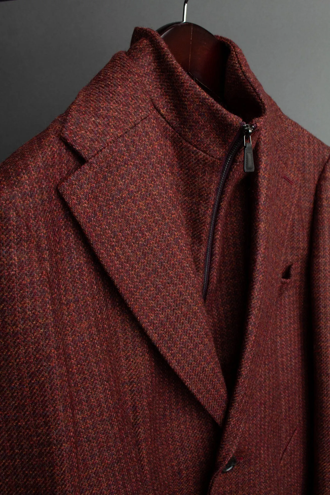 Heavy Duty English Tweed Topcoat Sport