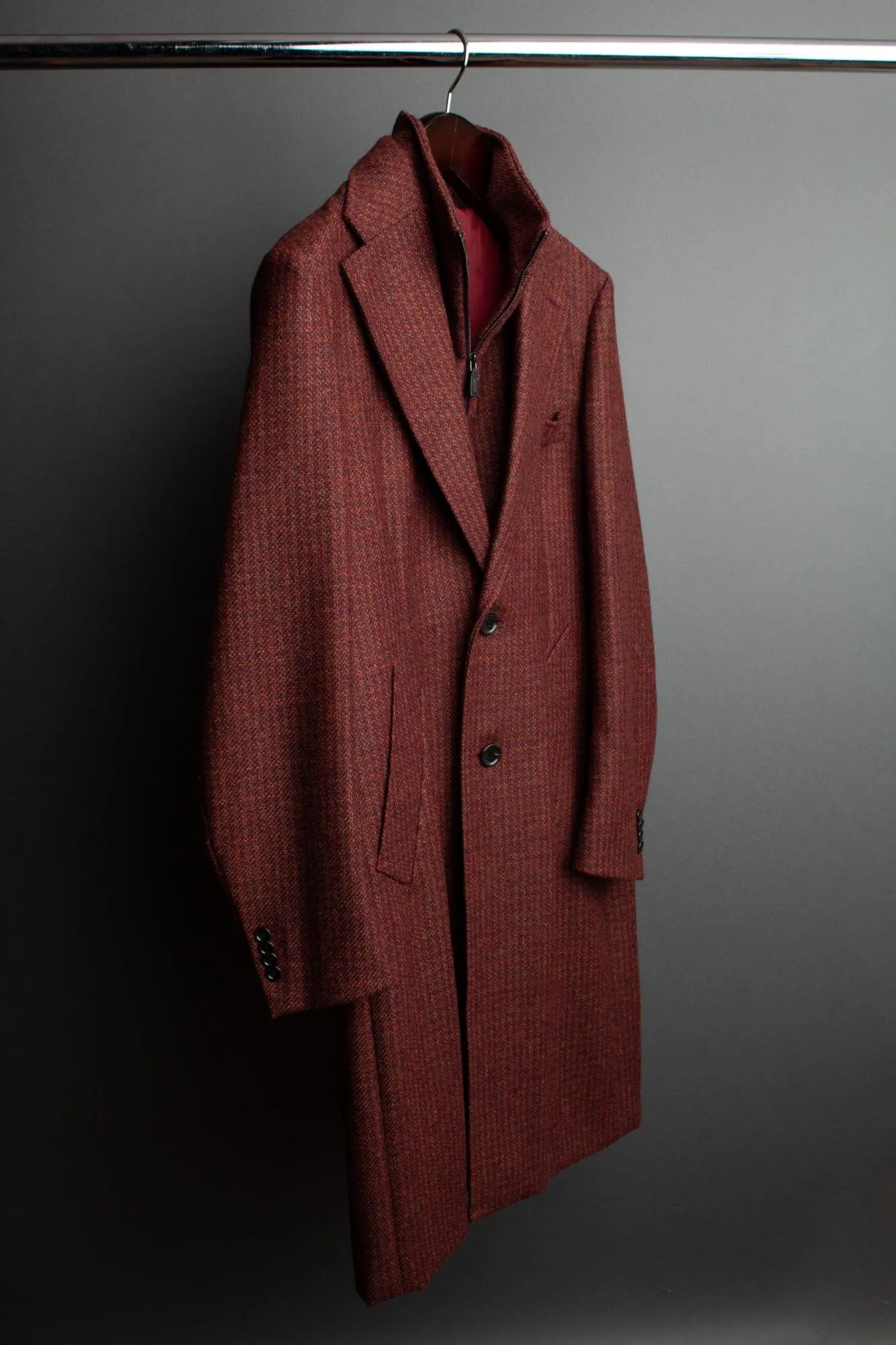 Heavy Duty English Tweed Topcoat Sport