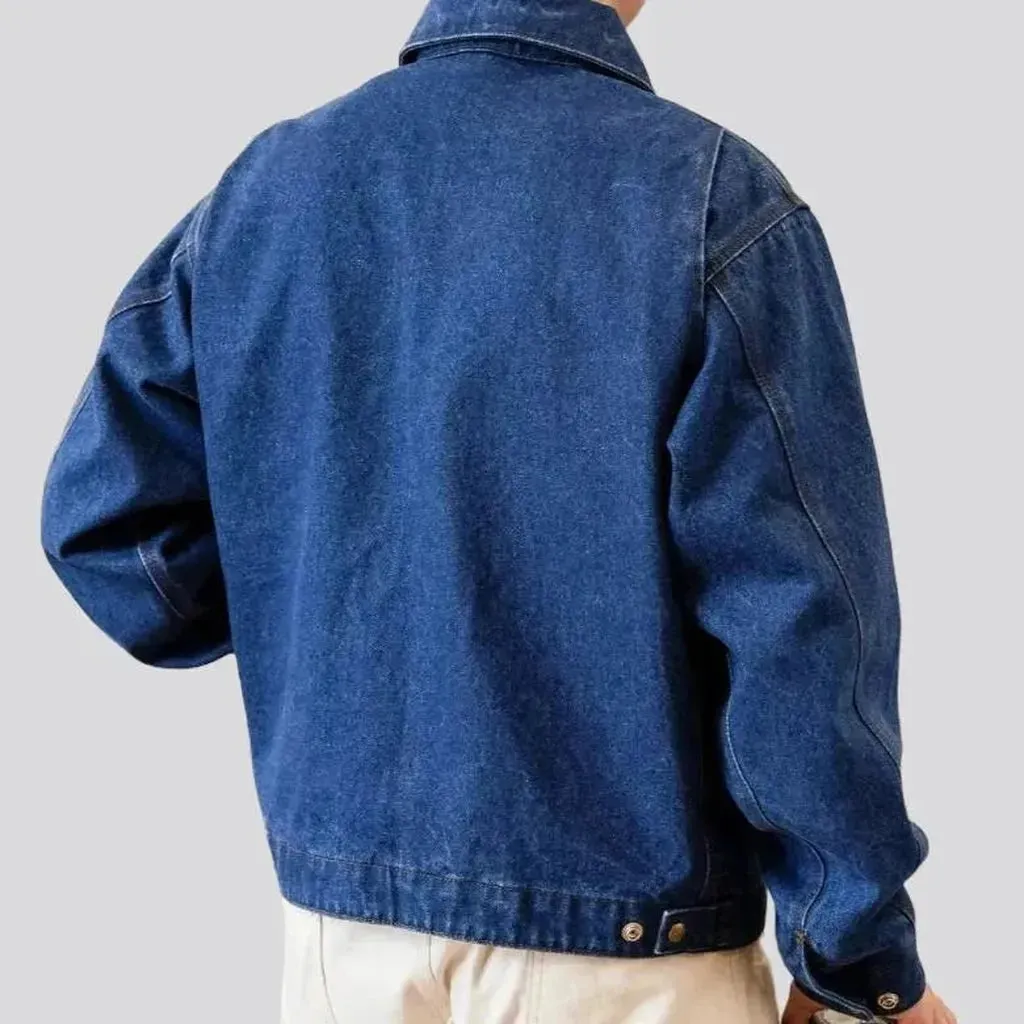 Heavyweight men's jean jacket