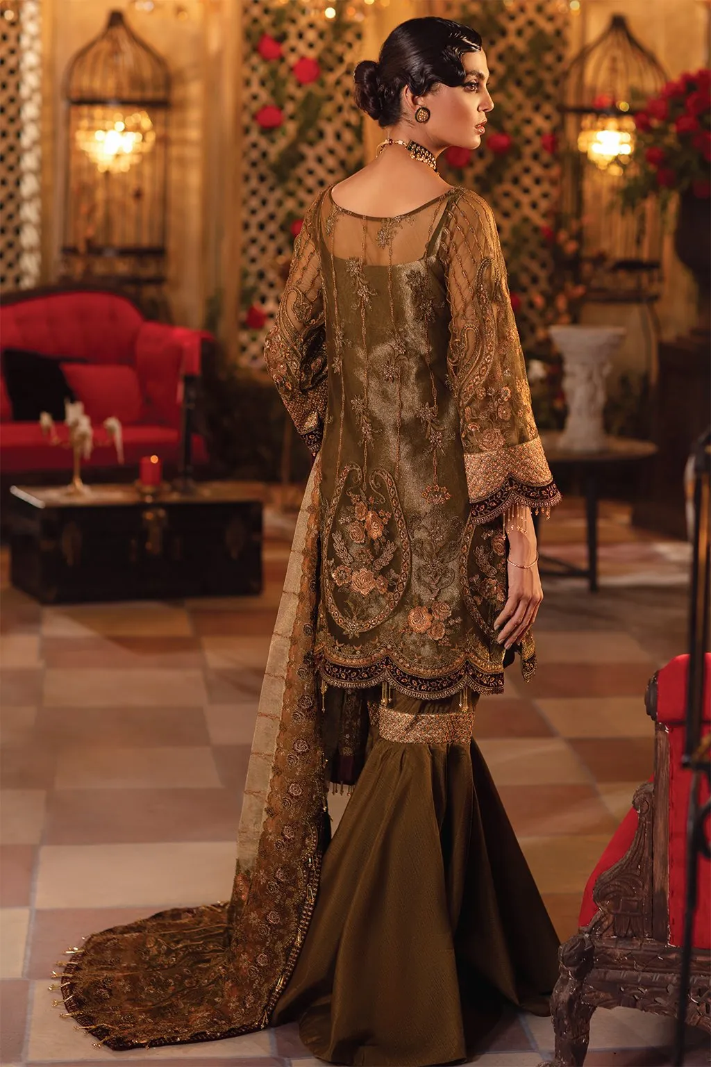 Iznik Meraki Luxury Chiffon Collection – IMC-07 Golden Days