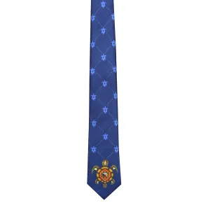 James Jacko Medicine Turtle Silk Tie