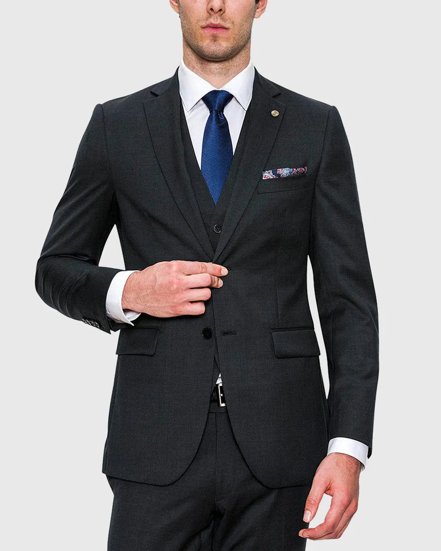 JOE BLACK FCZ027 ANCHOR CHARCOAL 2P SUIT