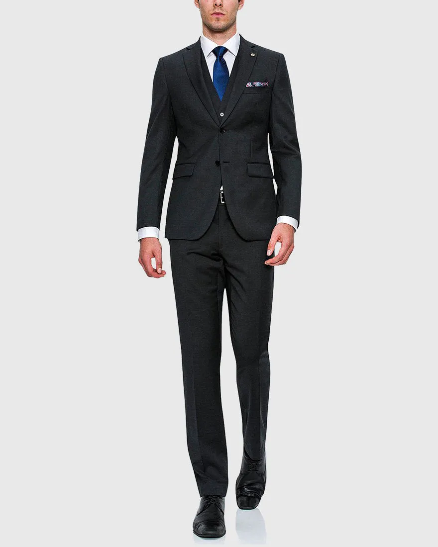 JOE BLACK FCZ027 ANCHOR CHARCOAL 2P SUIT