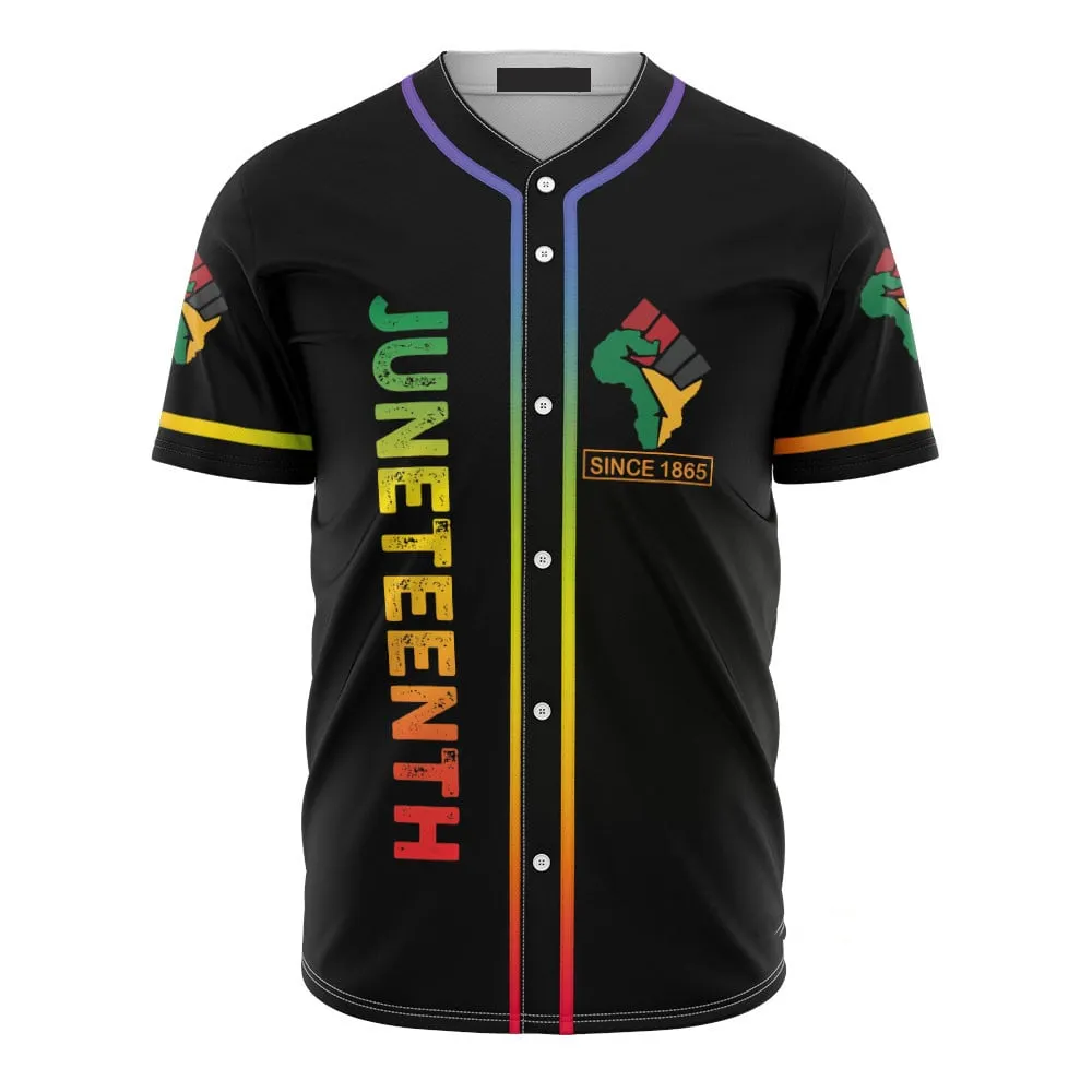 Juneteenth Since 1865 Dream Like Martin Baseball Jersey Shirt