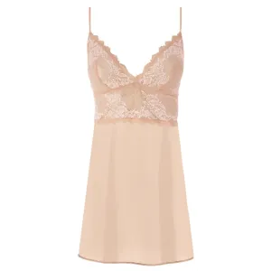 Lace Perfection Chemise Cafe Creme Nude - Wacoal