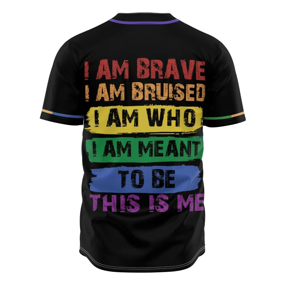 LGBT Pride Month Fight For The Rights 3D Baseball Jersey Shirt