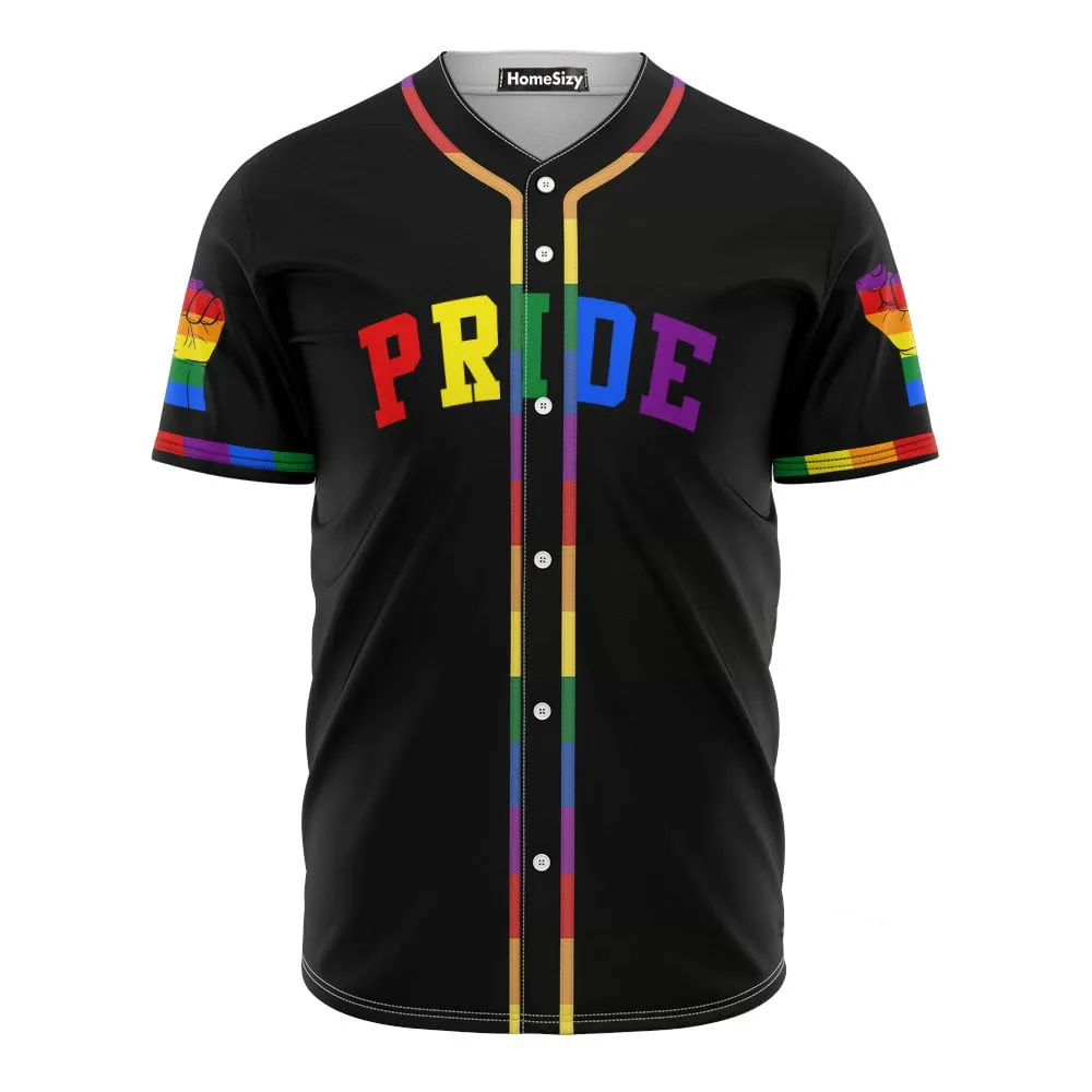 Love Is Love LGBT Pride 3D Baseball Jersey Shirt, LGBT Pride Shirt