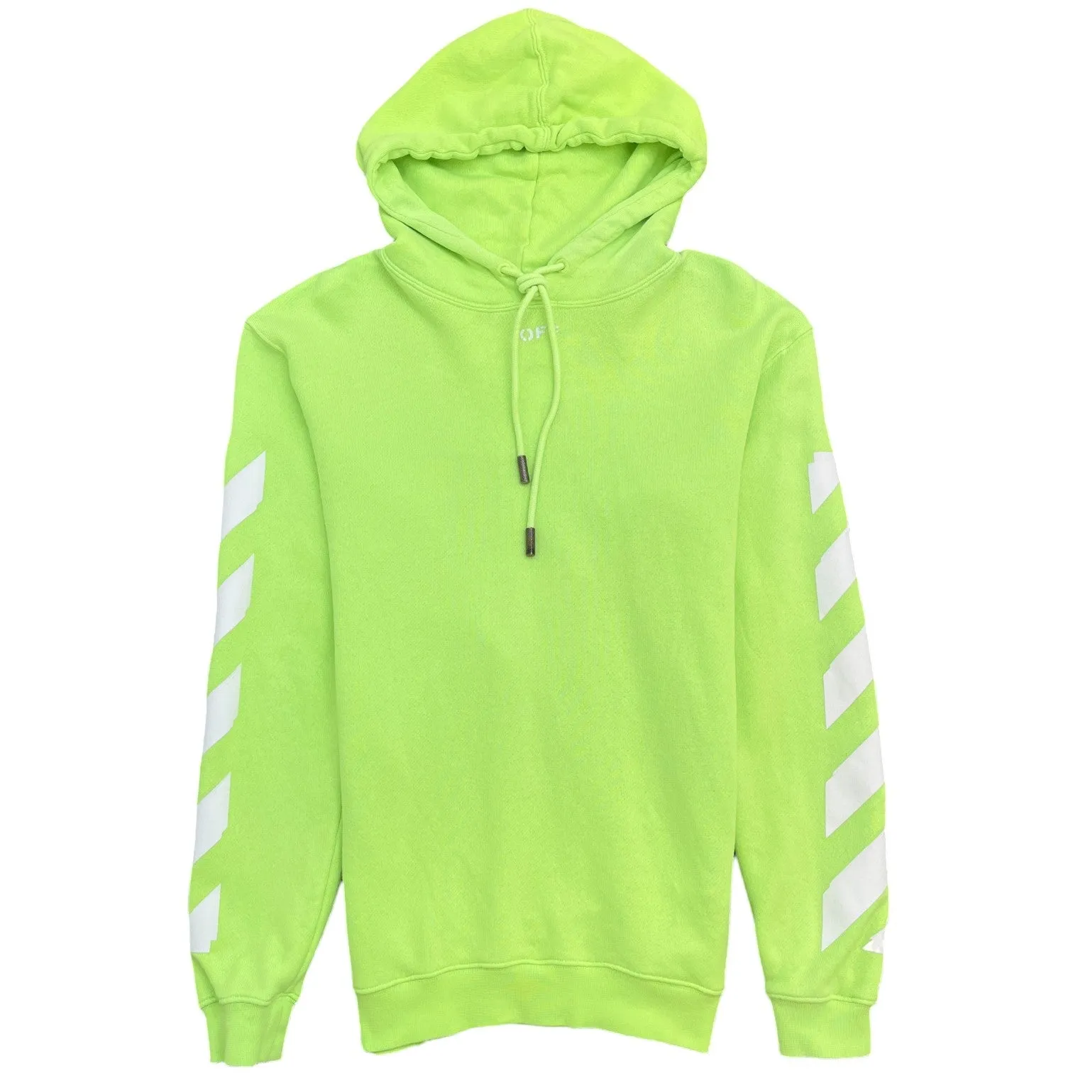 Men's Arrows Logo Hoodie Green Size S