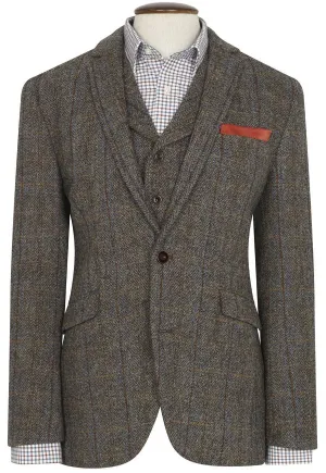 Mens Harris Tweed Tailored Fit Jacket - Sumburgh