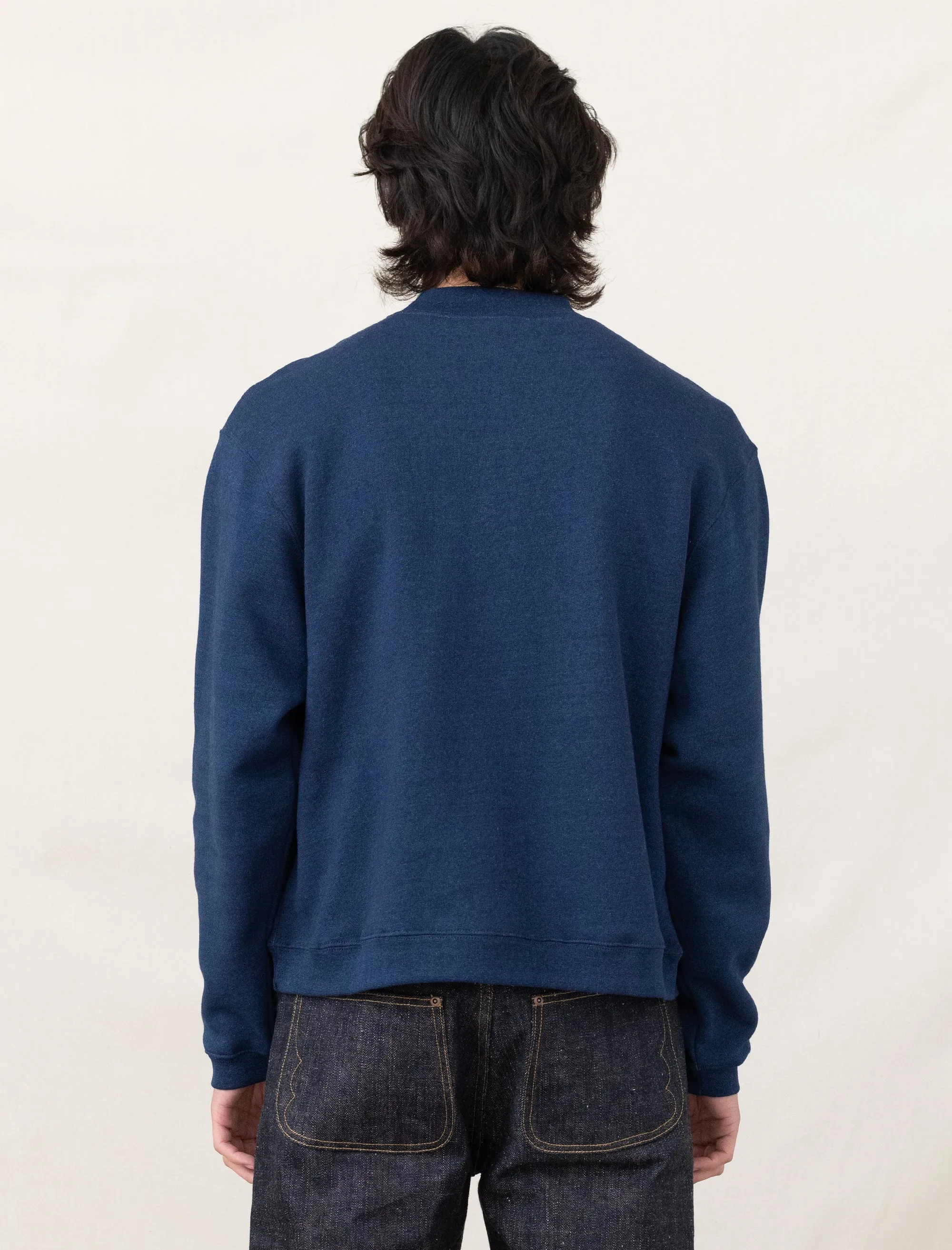 Mockneck Sweatshirt (Indigo)