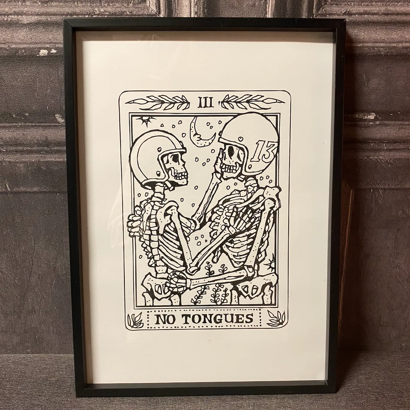 No Tongues Print (A3/A4)