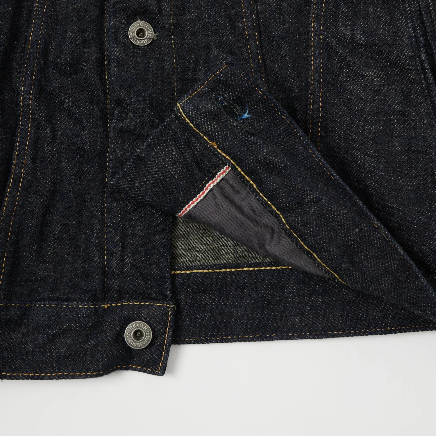 ONI 02527P 20th Anniversary Blue Cast Type III Denim Jacket - Rinsed