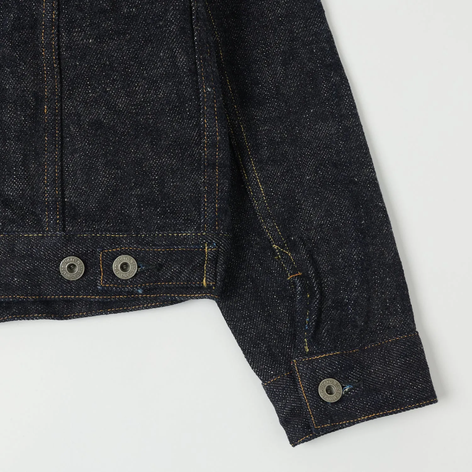 ONI 02527P-DIZR 20oz 'Dark Indigo 'Secret Denim' Type-III Pocket Denim Jacket - One Wash