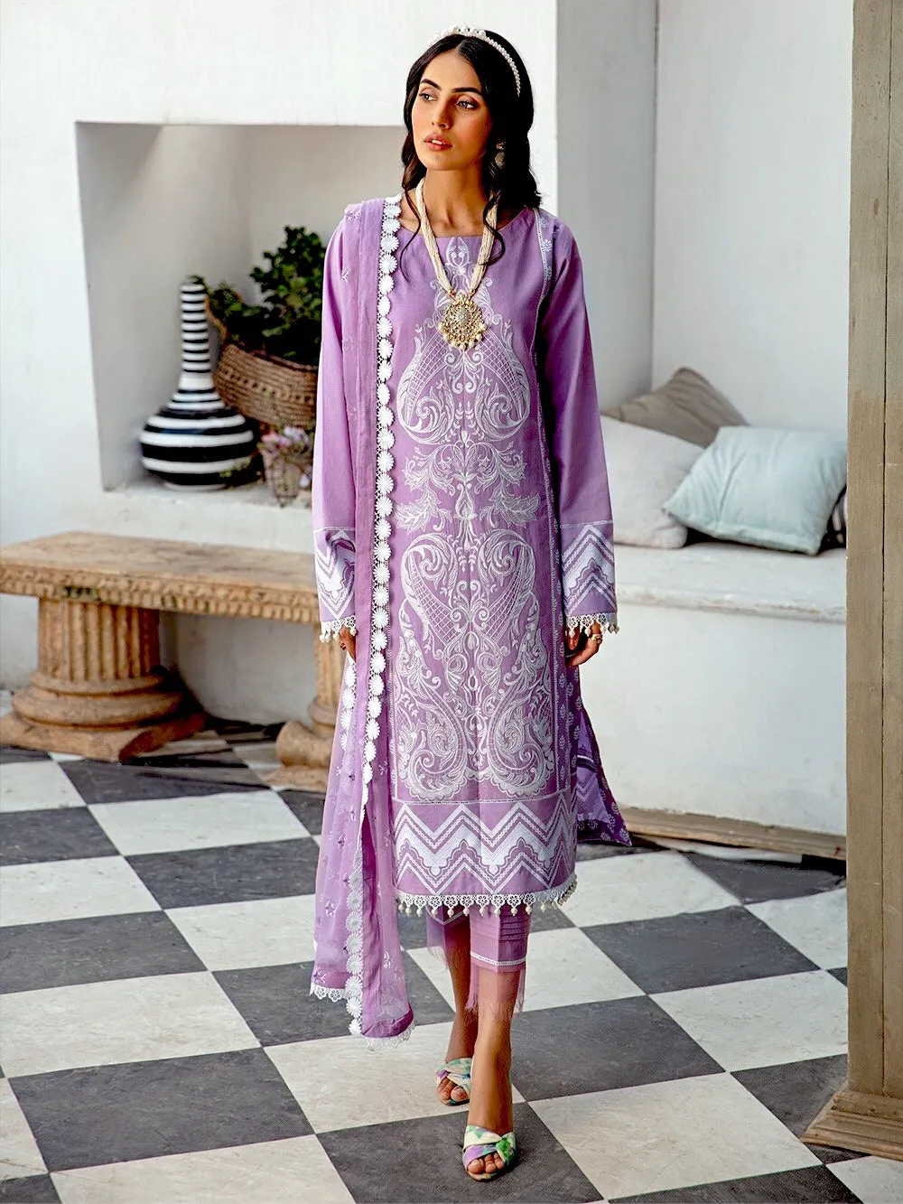 Sanaya Luxury Lawn Collection '21 – Rema