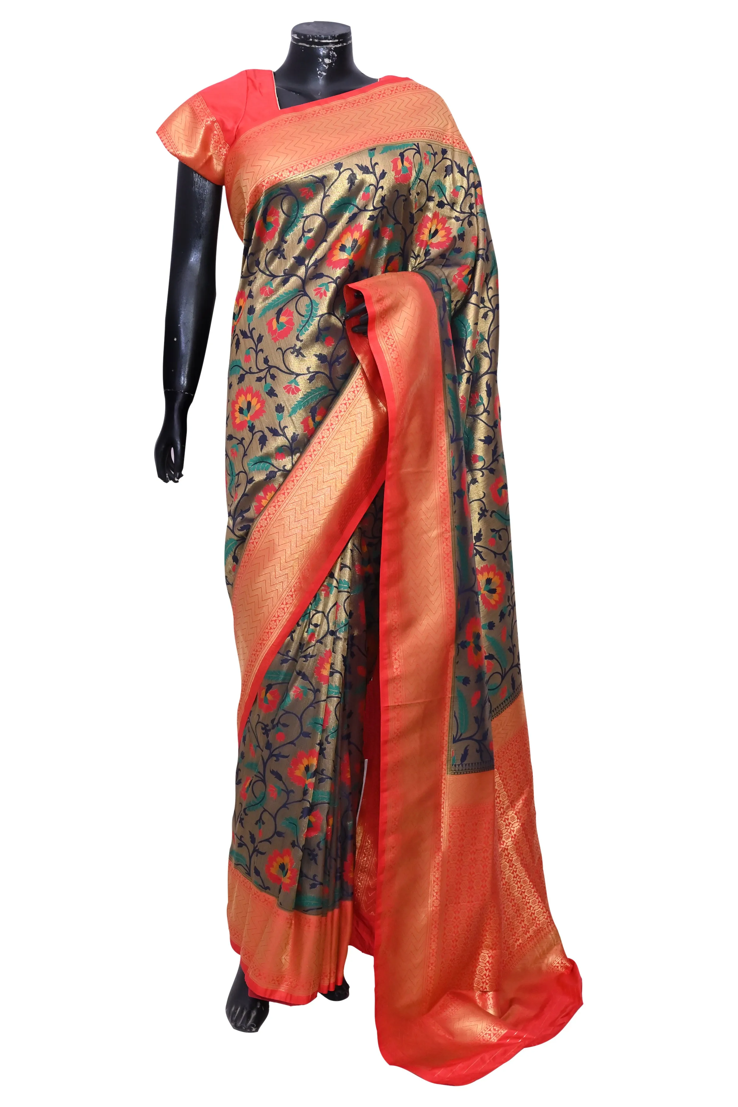 Silk Saree fdn90678-401