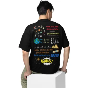 The Big Bang Theory Oversized T shirt - Title Song Doodle