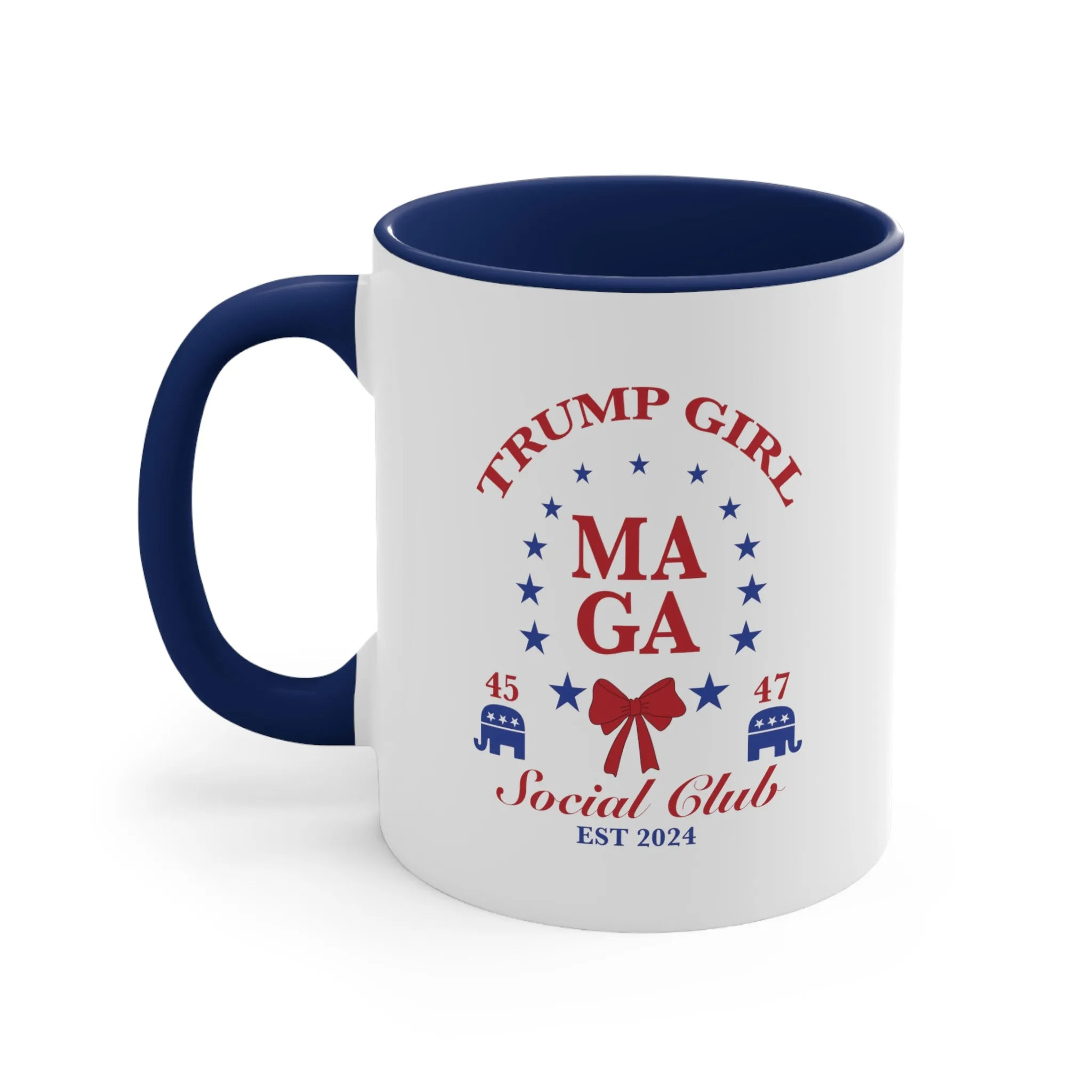 Trump Girl "MAGA Social Club" T-Shirt Mug 11oz (5 colors)