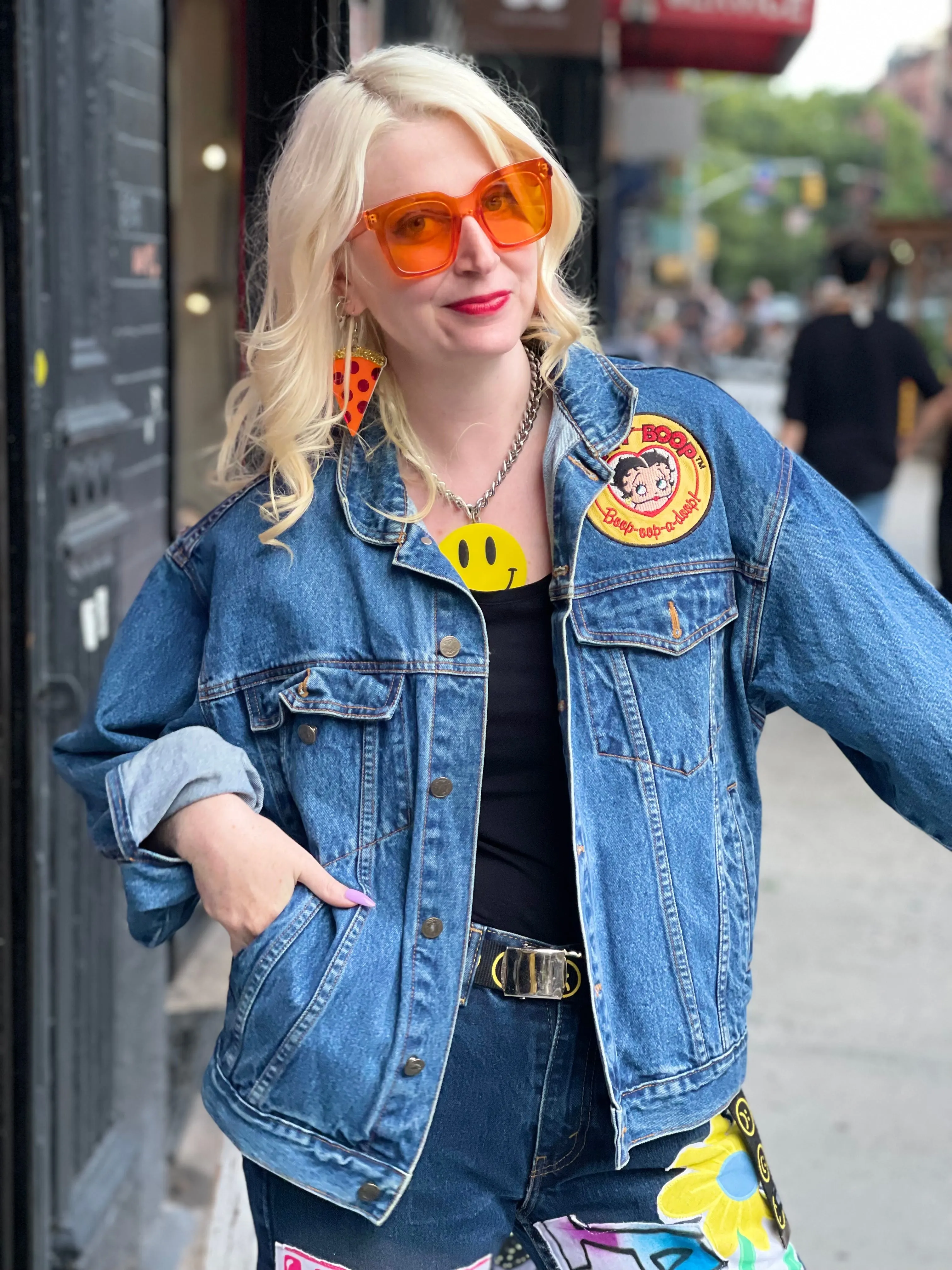 Vintage 90s Betty Boop Jean Jacket